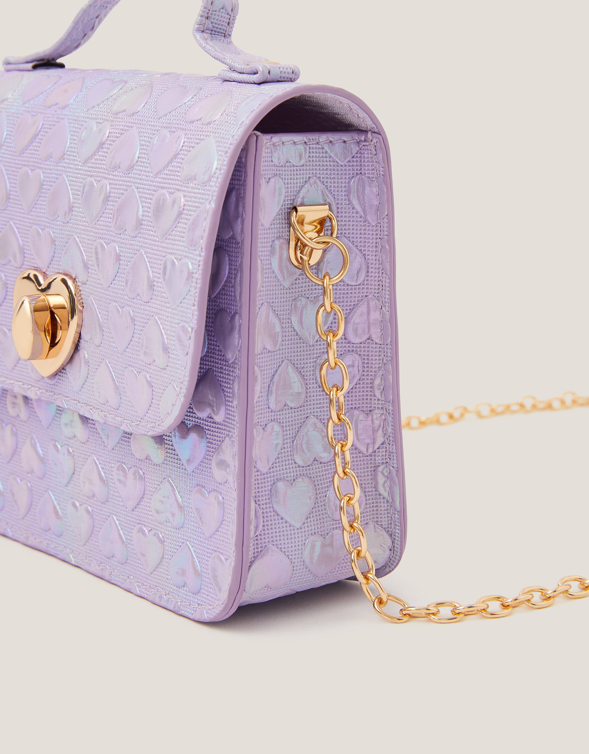 TORBA - RAINBOW HEART SATCHEL BAG