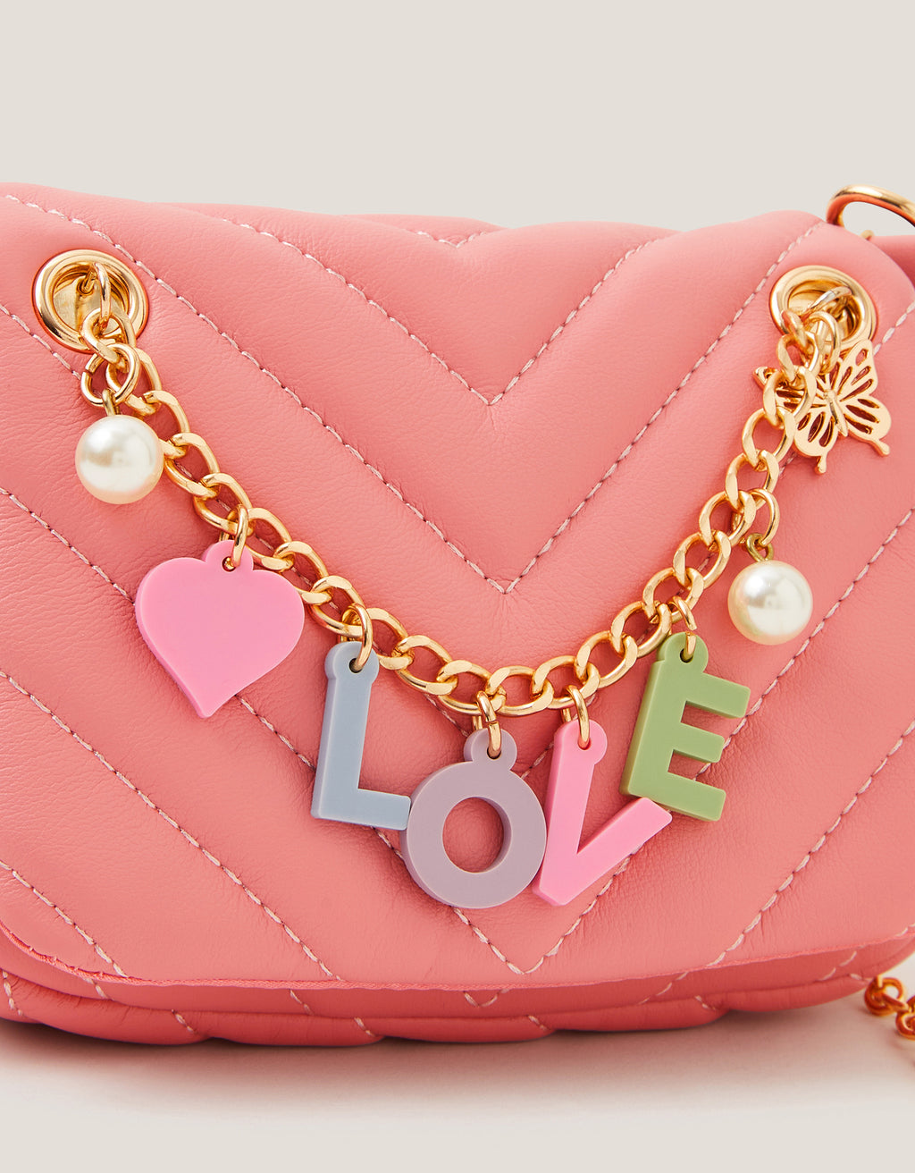 TORBA - LOVE CHARM QUILTED BAG