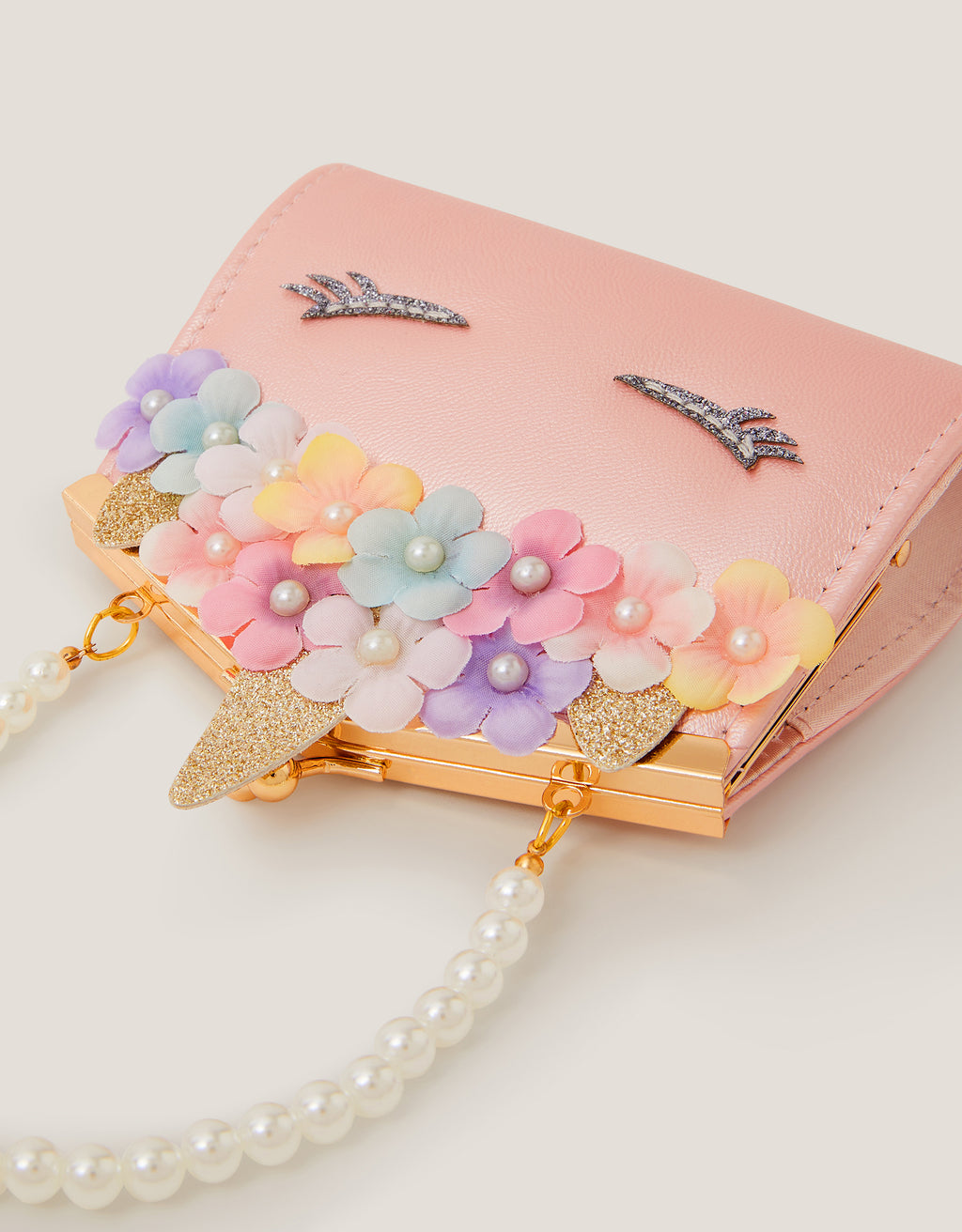 TORBA - FLOWER UNICORN FRAME BAG