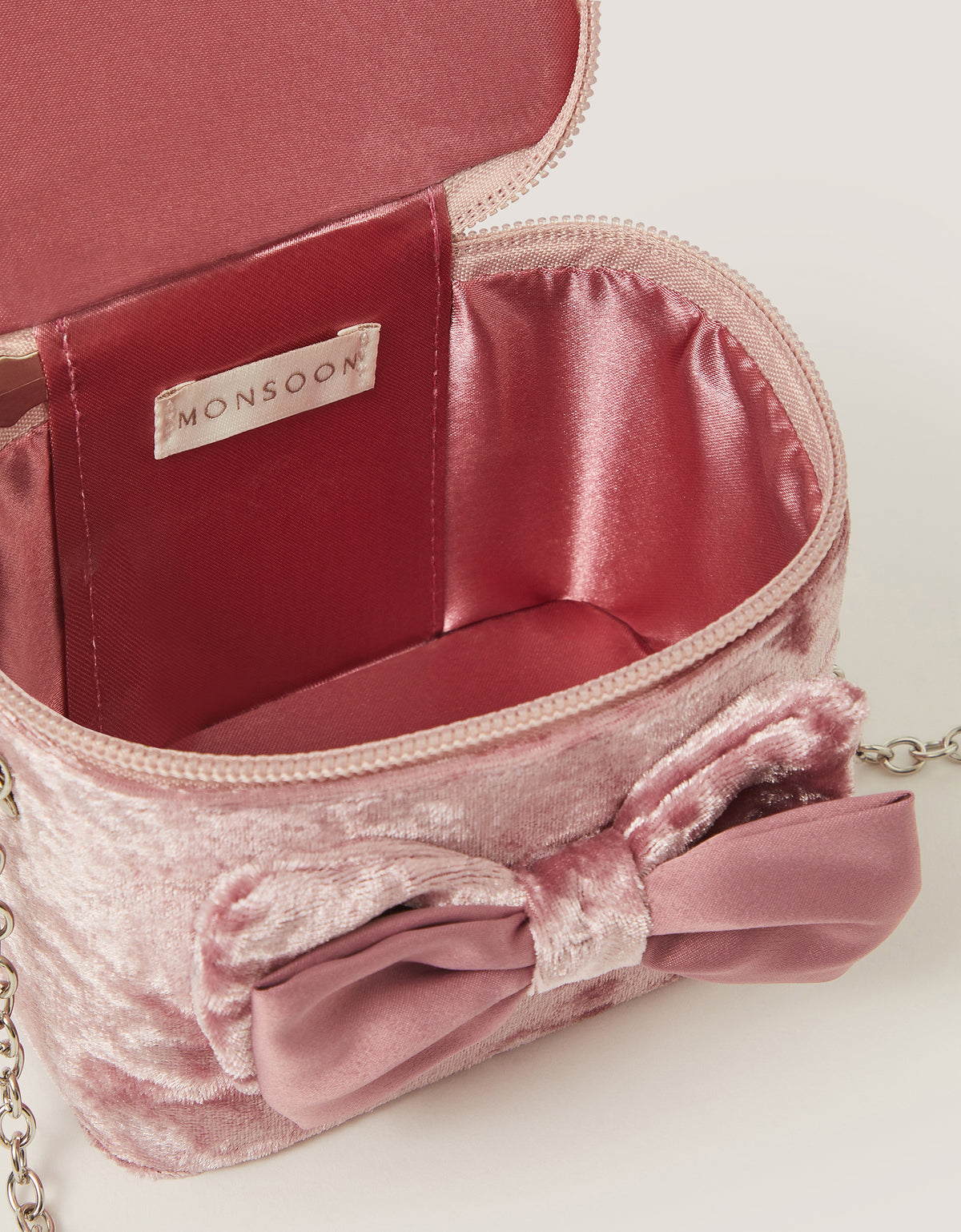 TORBA - VELVET BOW CASE BAG