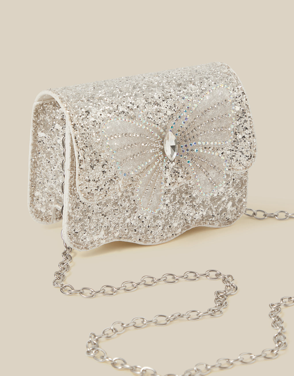 TORBA - MINI BLING BUTTERFLY BAG