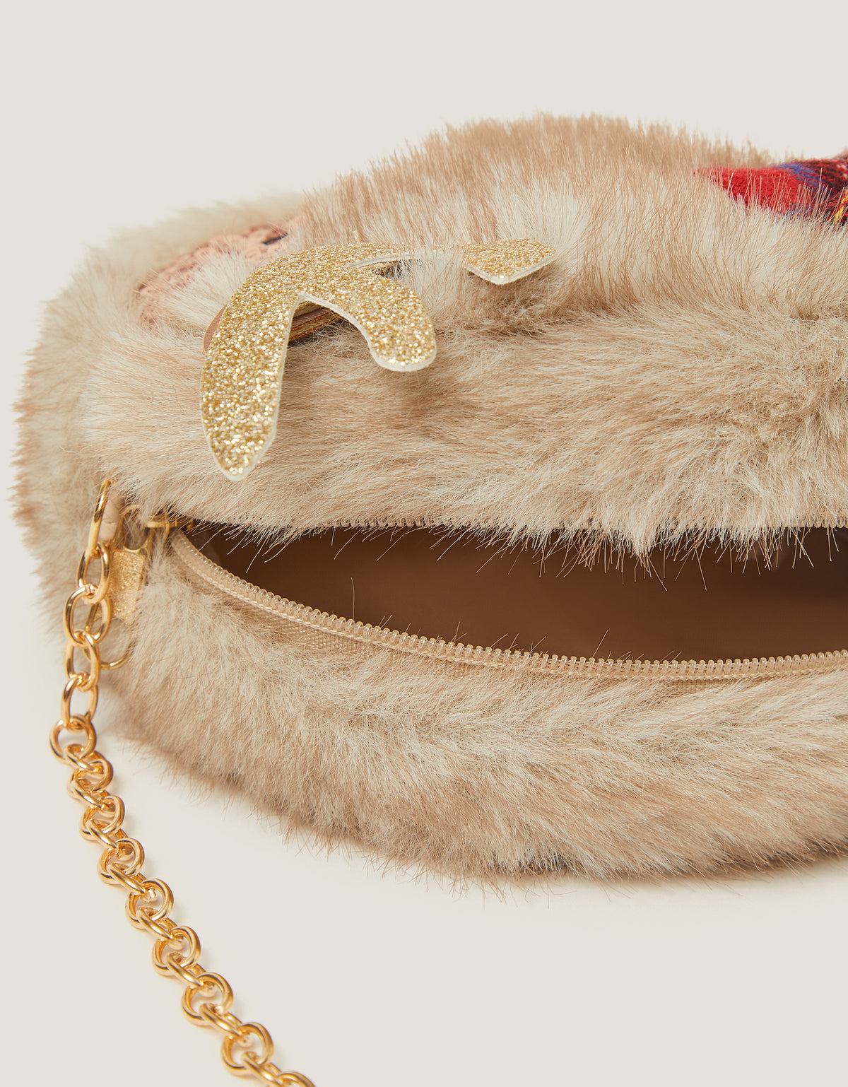 TORBA - FLUFFY REINDEER BAG