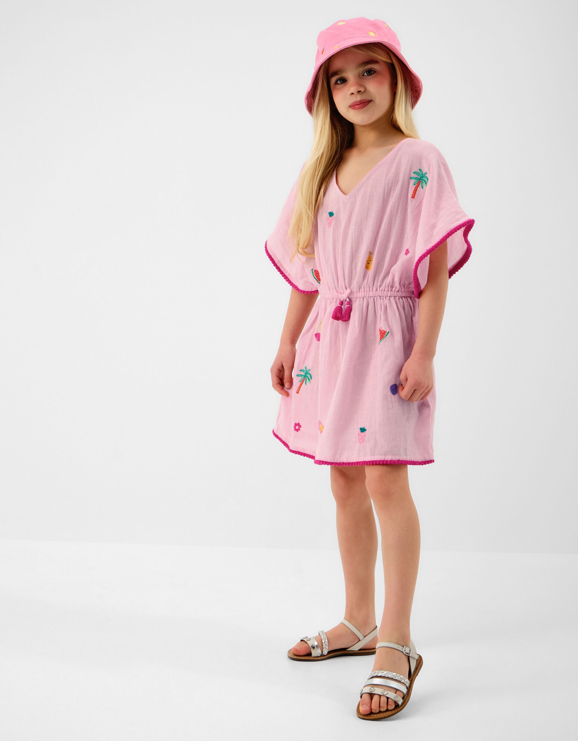 KAFTAN - EMBROIDERED FRUIT KAFTAN