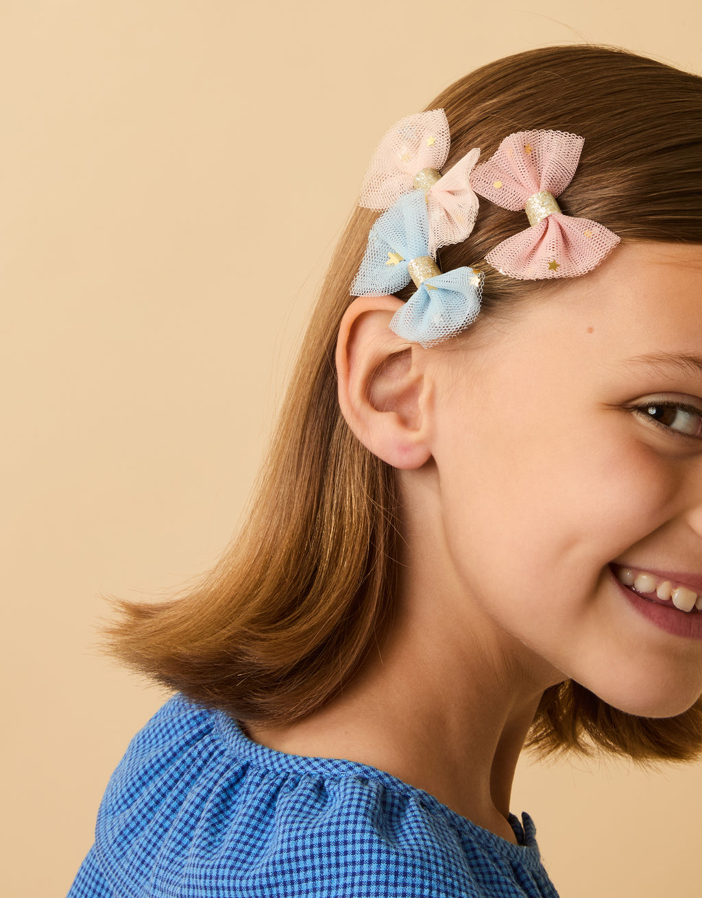 SET SNALA - 3 X BOW CLIPS