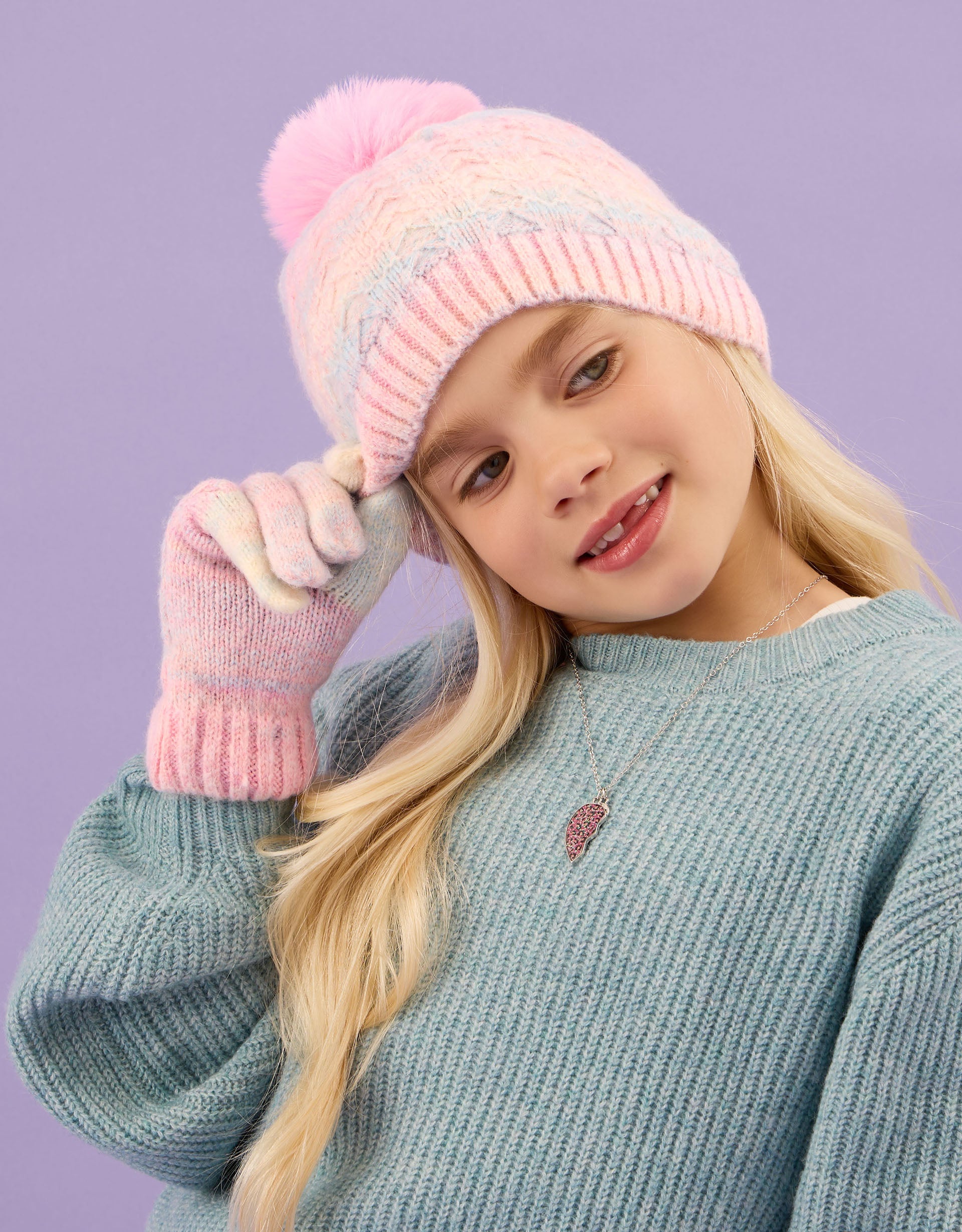 KAPA - OMBRE POM HAT