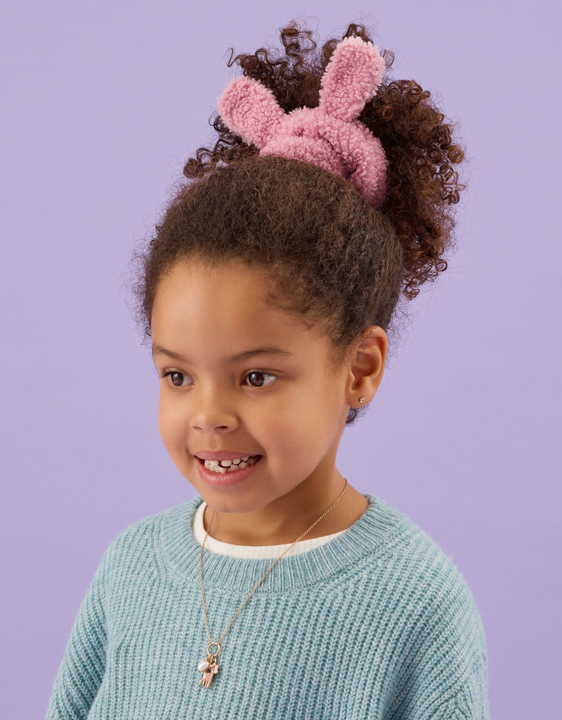 GUMICA ZA KOSU - BUNNY BORG SCRUNCHIE