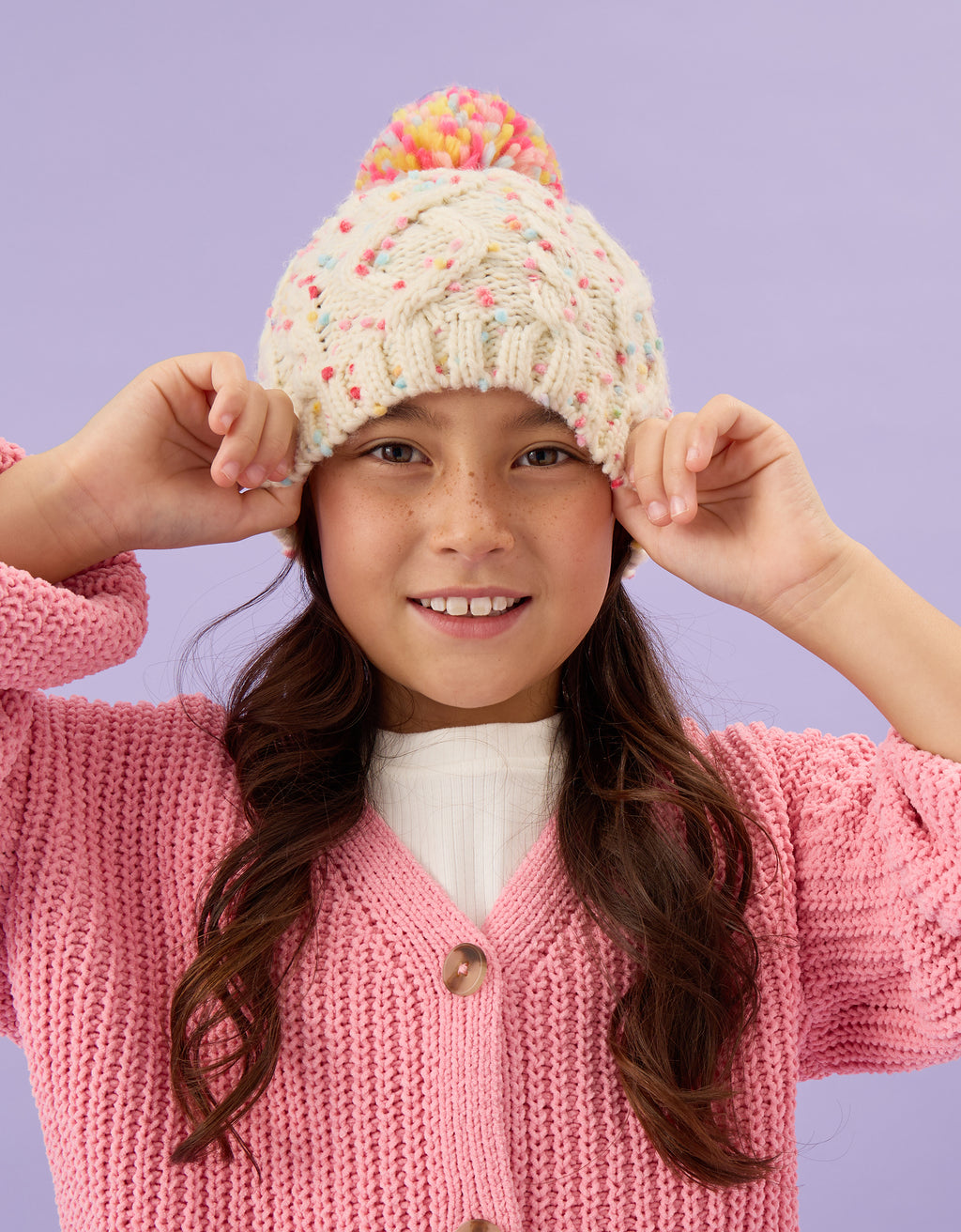 KAPA - SPRINKLES CABLE HAT