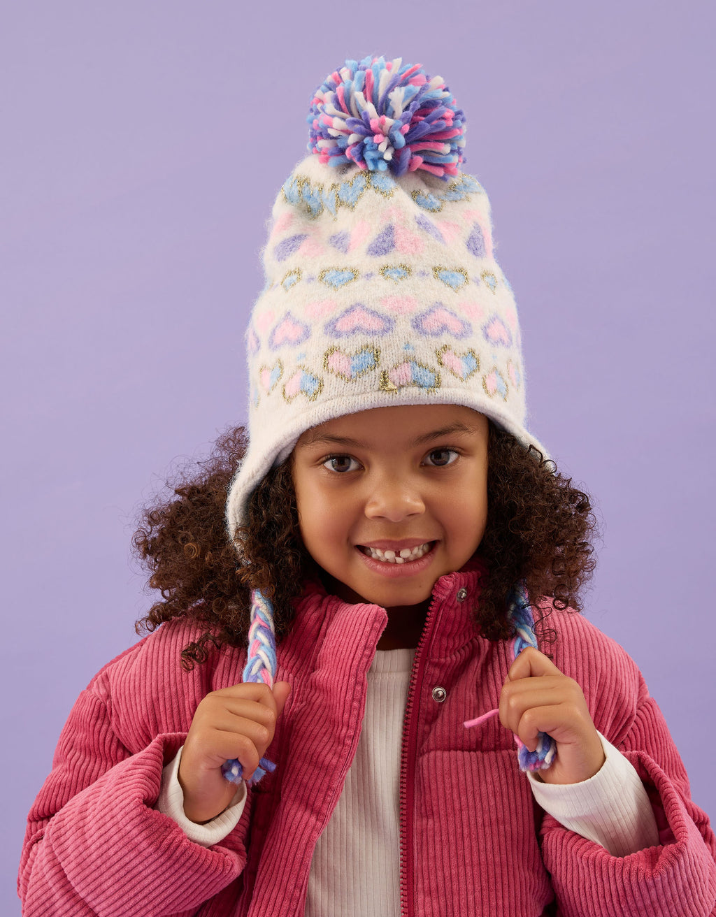 KAPA - HEART FAIRISLE CHULLO