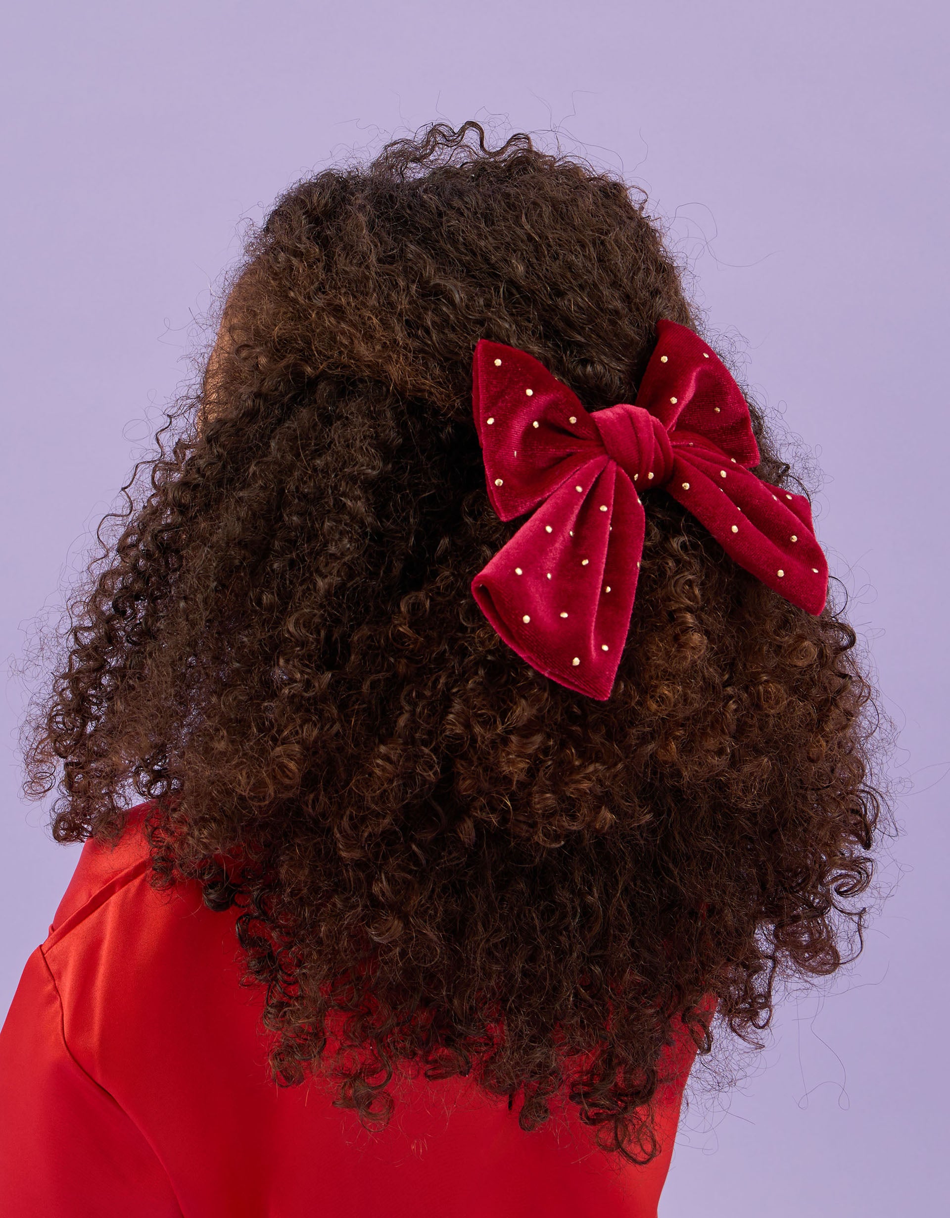 KAPA - VELVET BOW BARETTE
