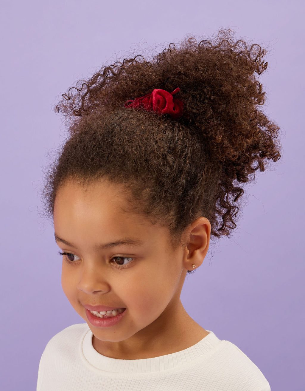 GUMICA ZA KOSU - VELVET BOW SCRUNCHIE