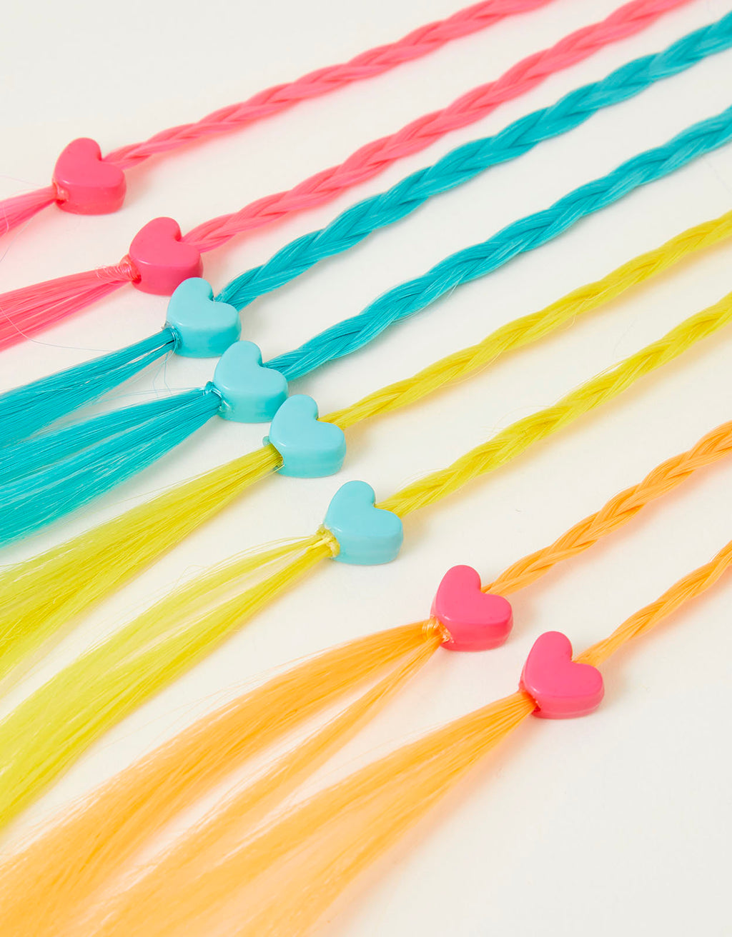 AKSESOAR ZA KOSU - 4 X HEART FAKE HAIR