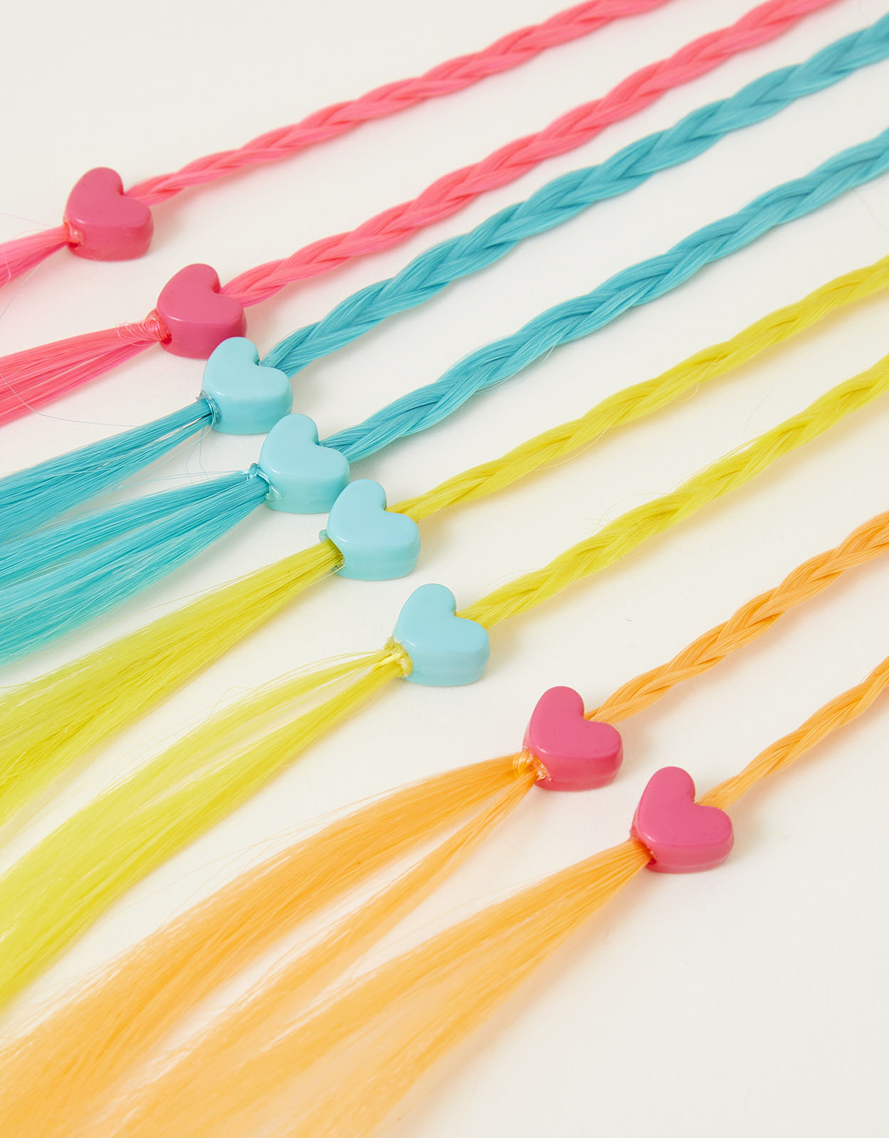 AKSESOAR ZA KOSU - 4 X HEART FAKE HAIR