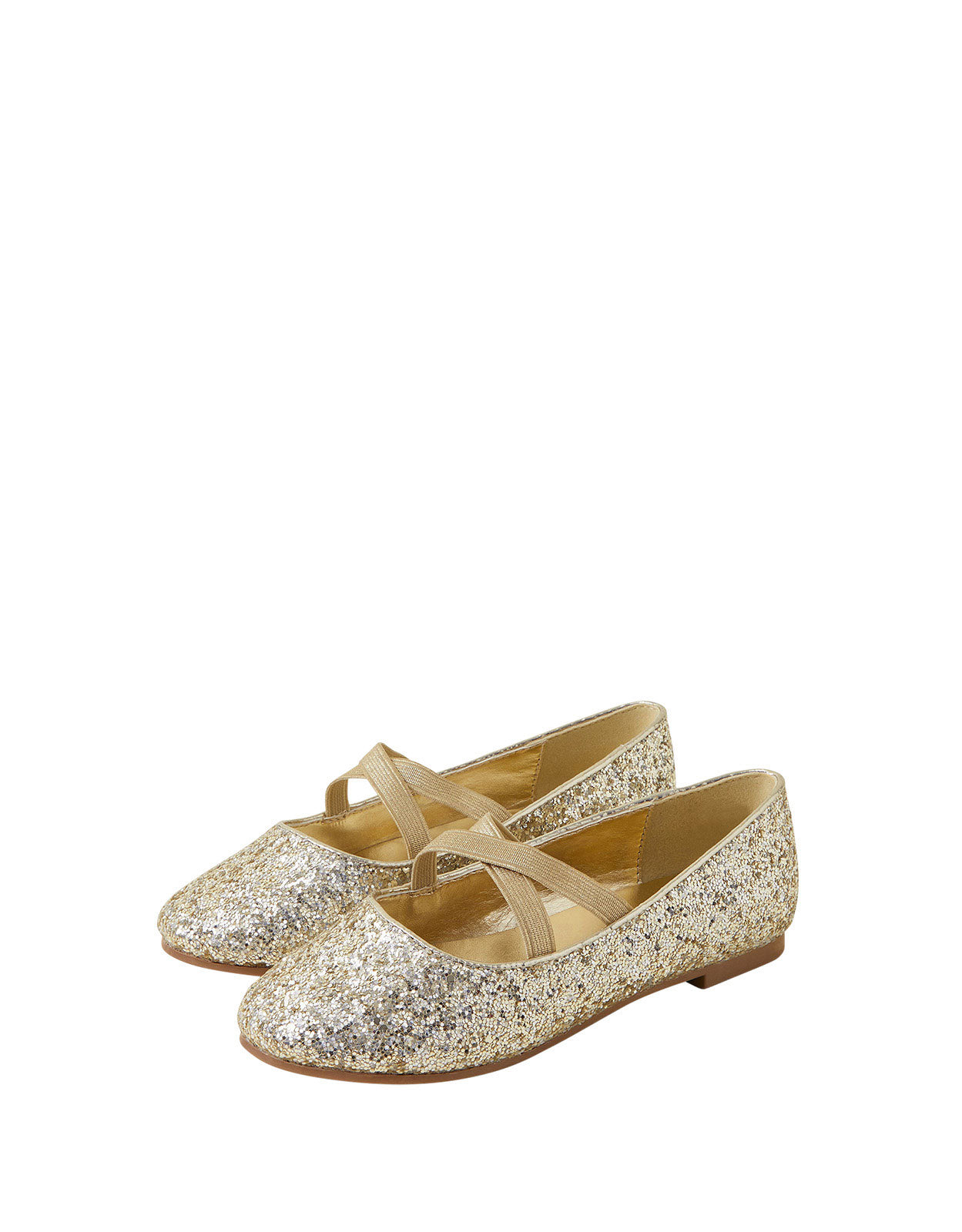 BALETANKE - ELASTIC GLITTER GOLD BALL