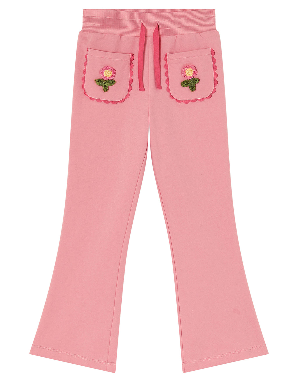 DONJI DEO TRENERKE - PINK COLLAR SWEAT BOTTOMS