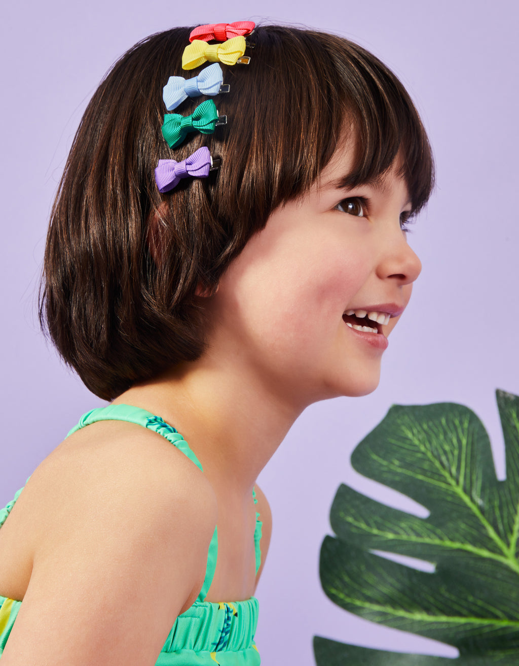 SET SNALA - 5 X MINI BOW CLIPS