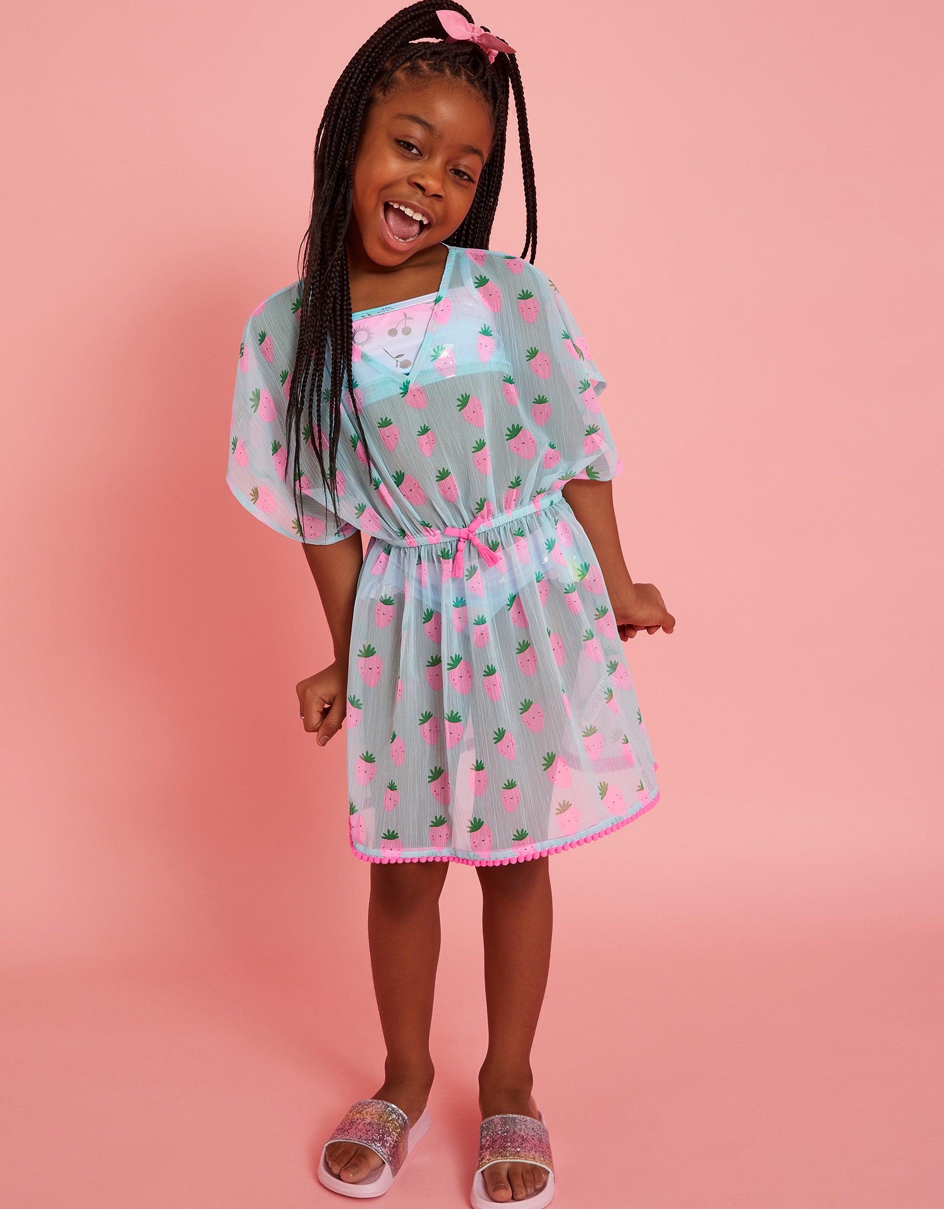 KAFTAN - STRAWBERRY KAFTAN