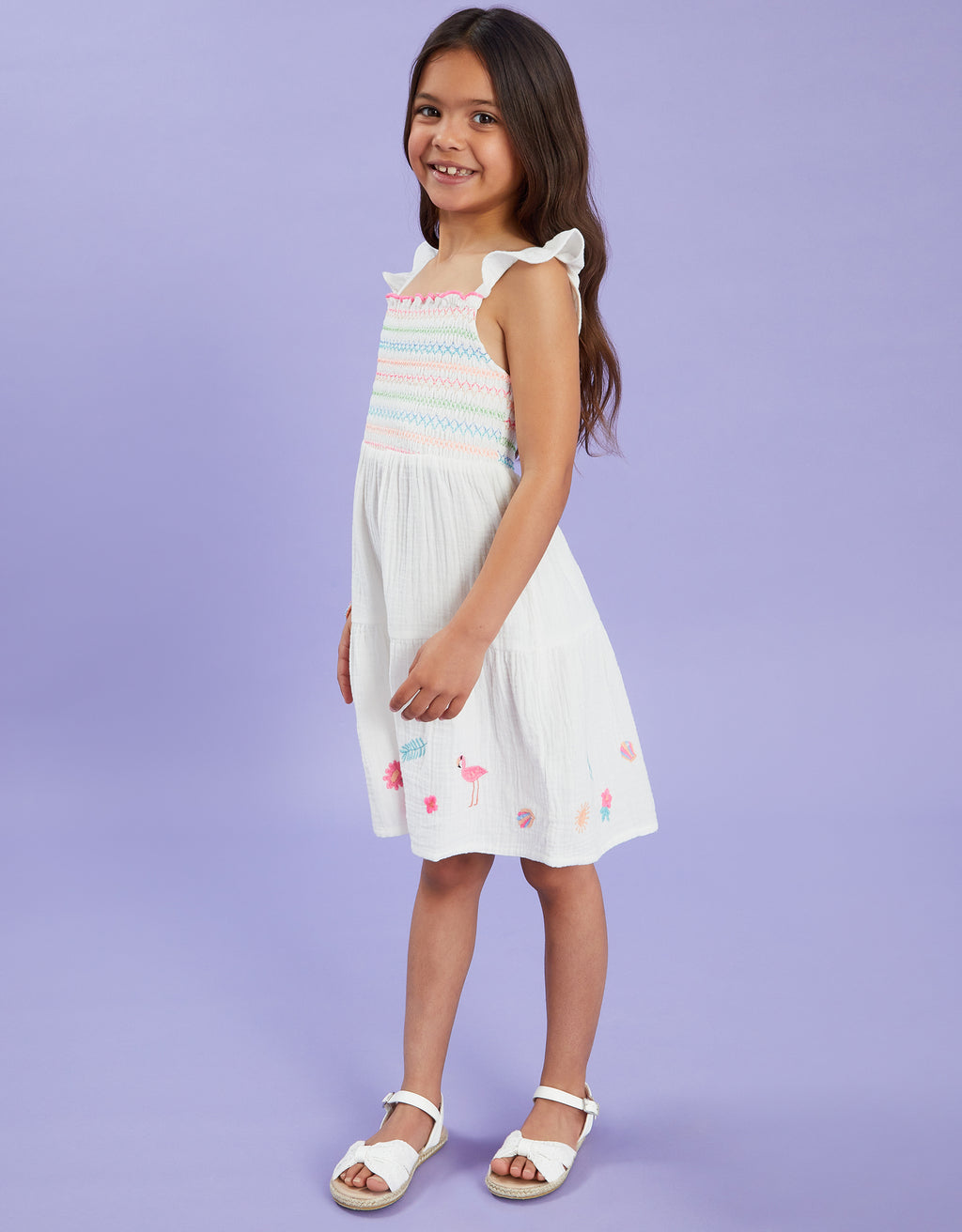 HALJINA - EMBROIDERED DRESS