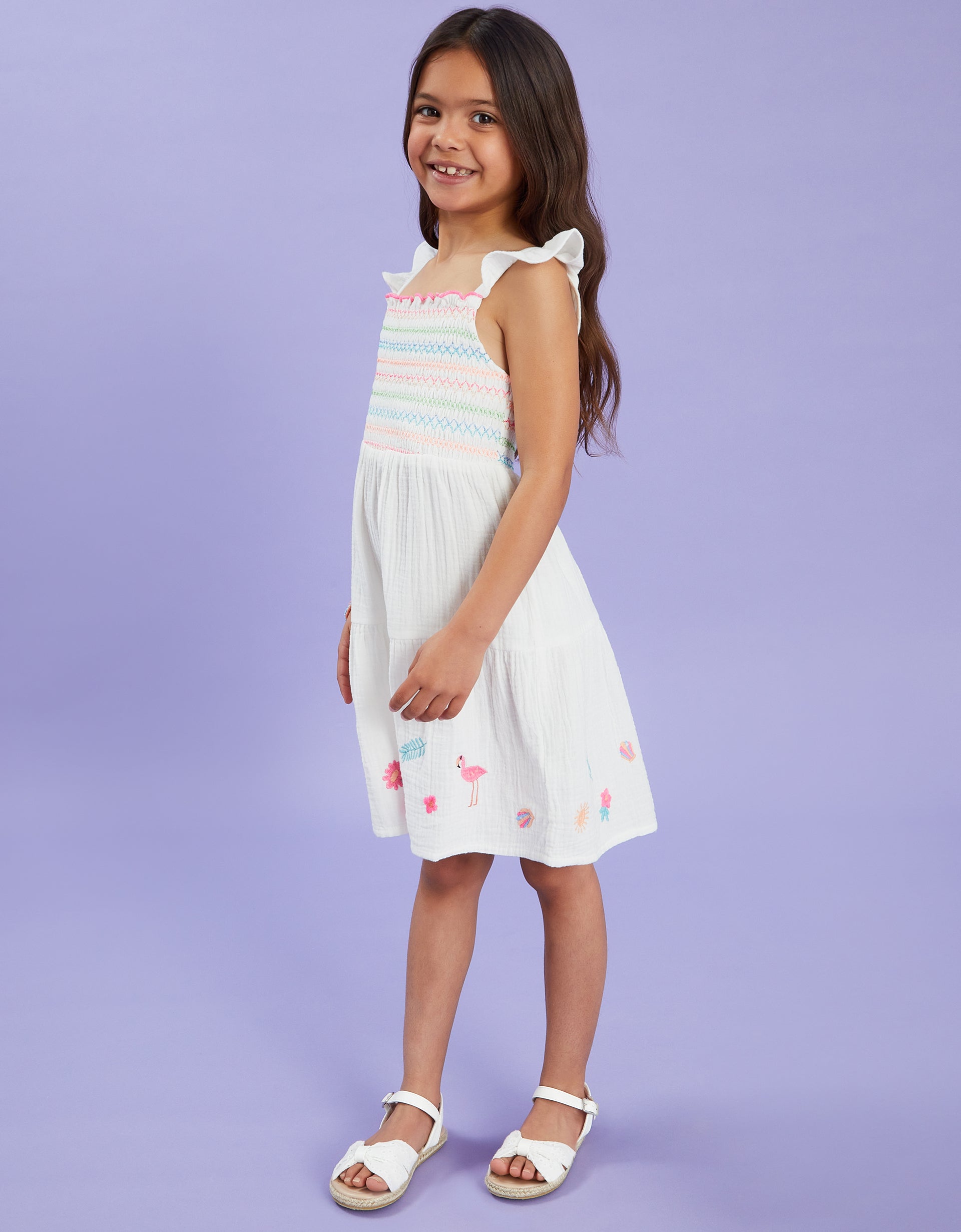 HALJINA - EMBROIDERED DRESS