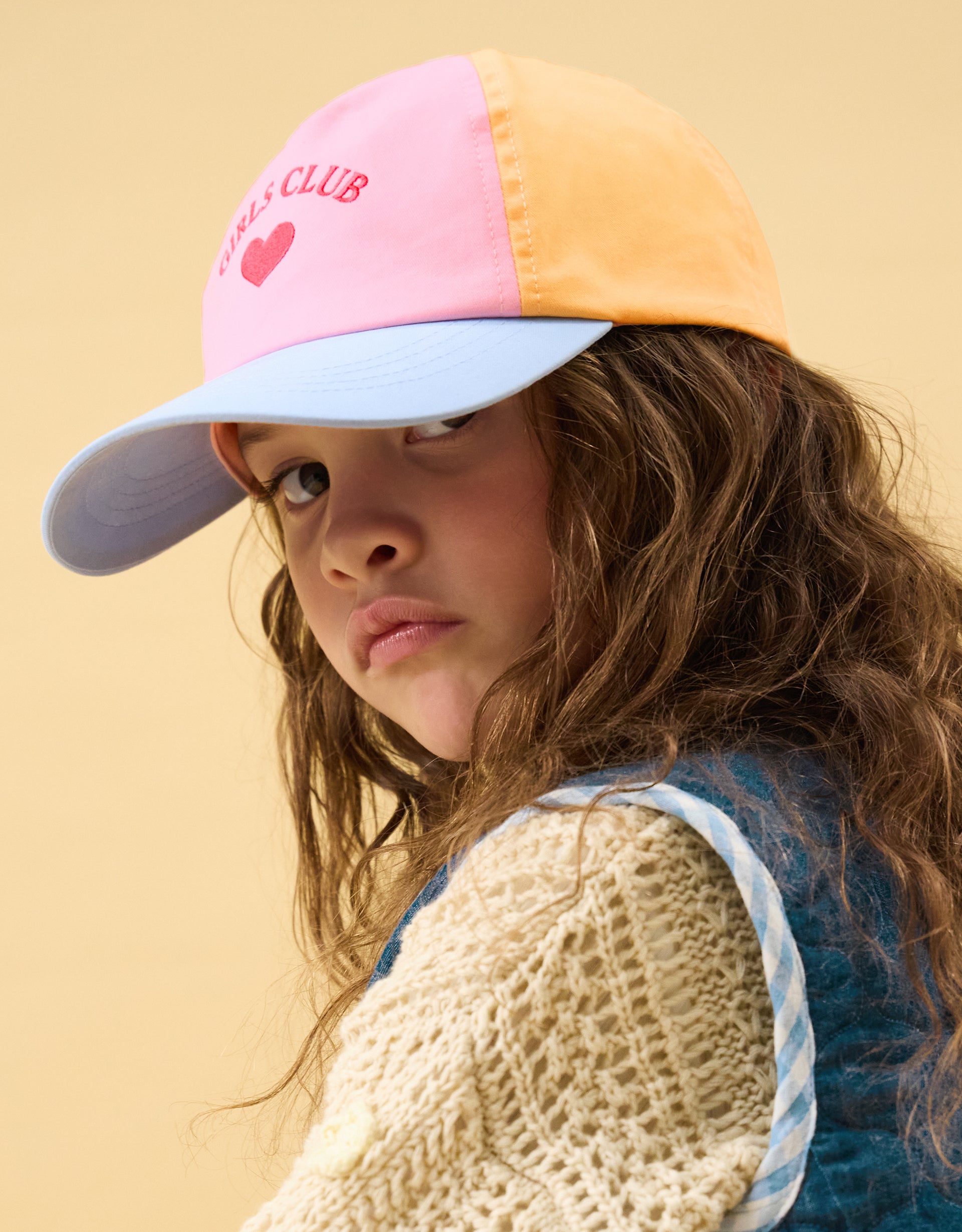 KAÈKET - COLOUR BLOCK SLOGAN CAP