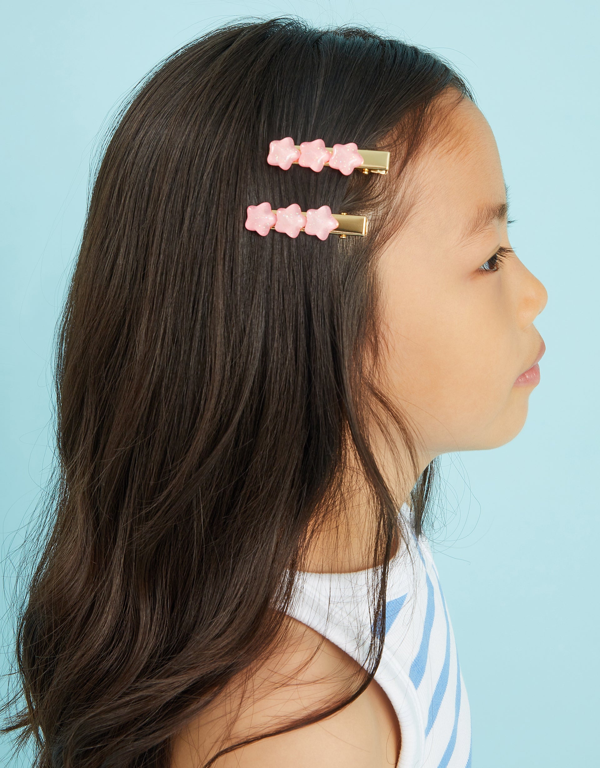 SET SNALA - 2X STAR HAIR SLIDES