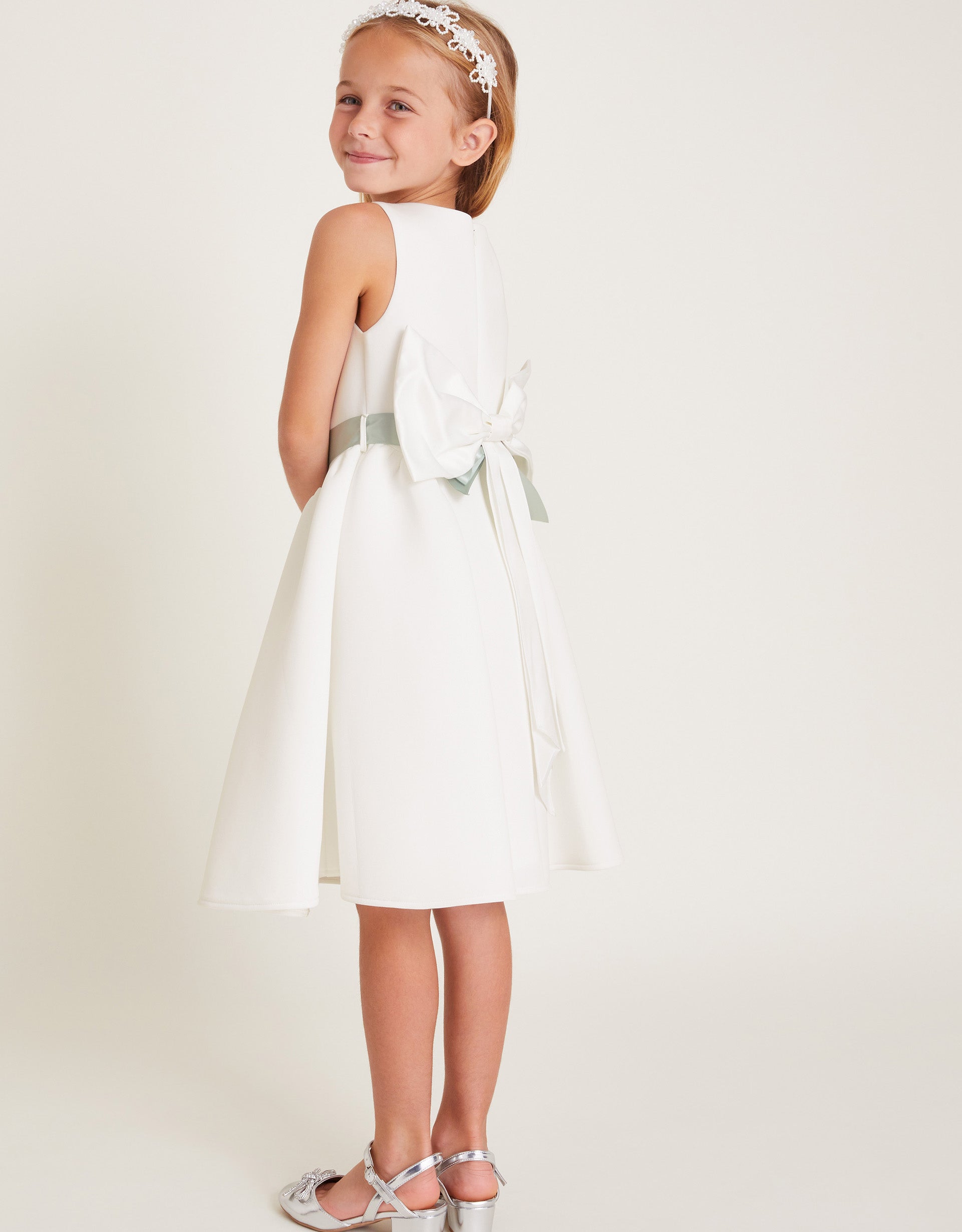 HALJINA - MOLLY SCUBA BMAID DRESS