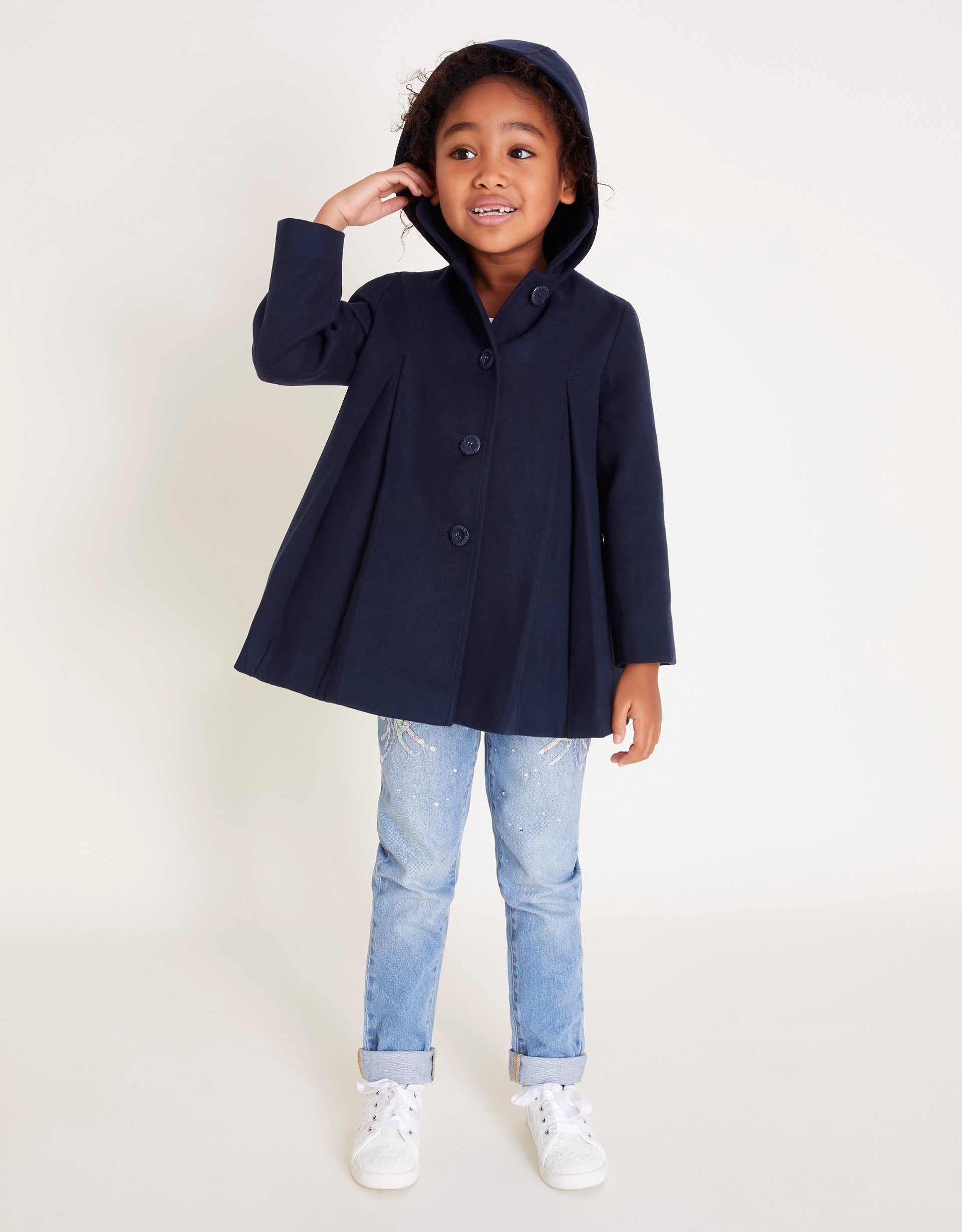 KAPUT - SEW EPP BTS COAT NAVY