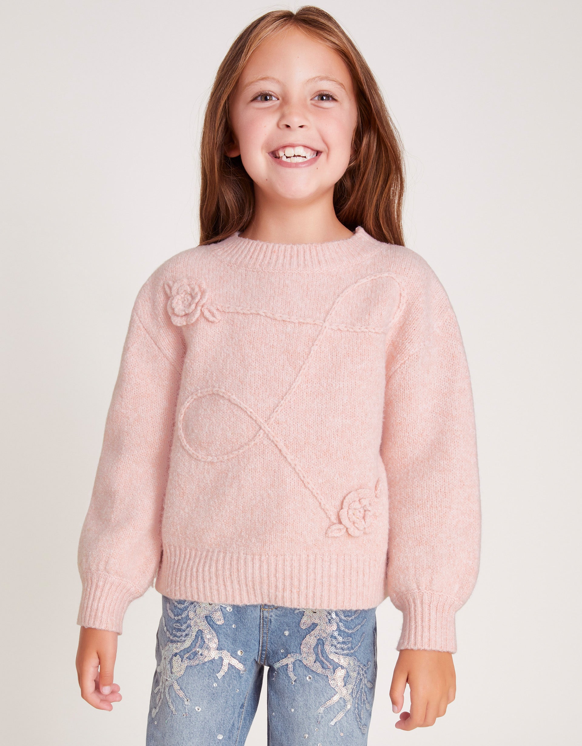 DZEMPER - CORNELLIFLOWER KNIT JUMPE