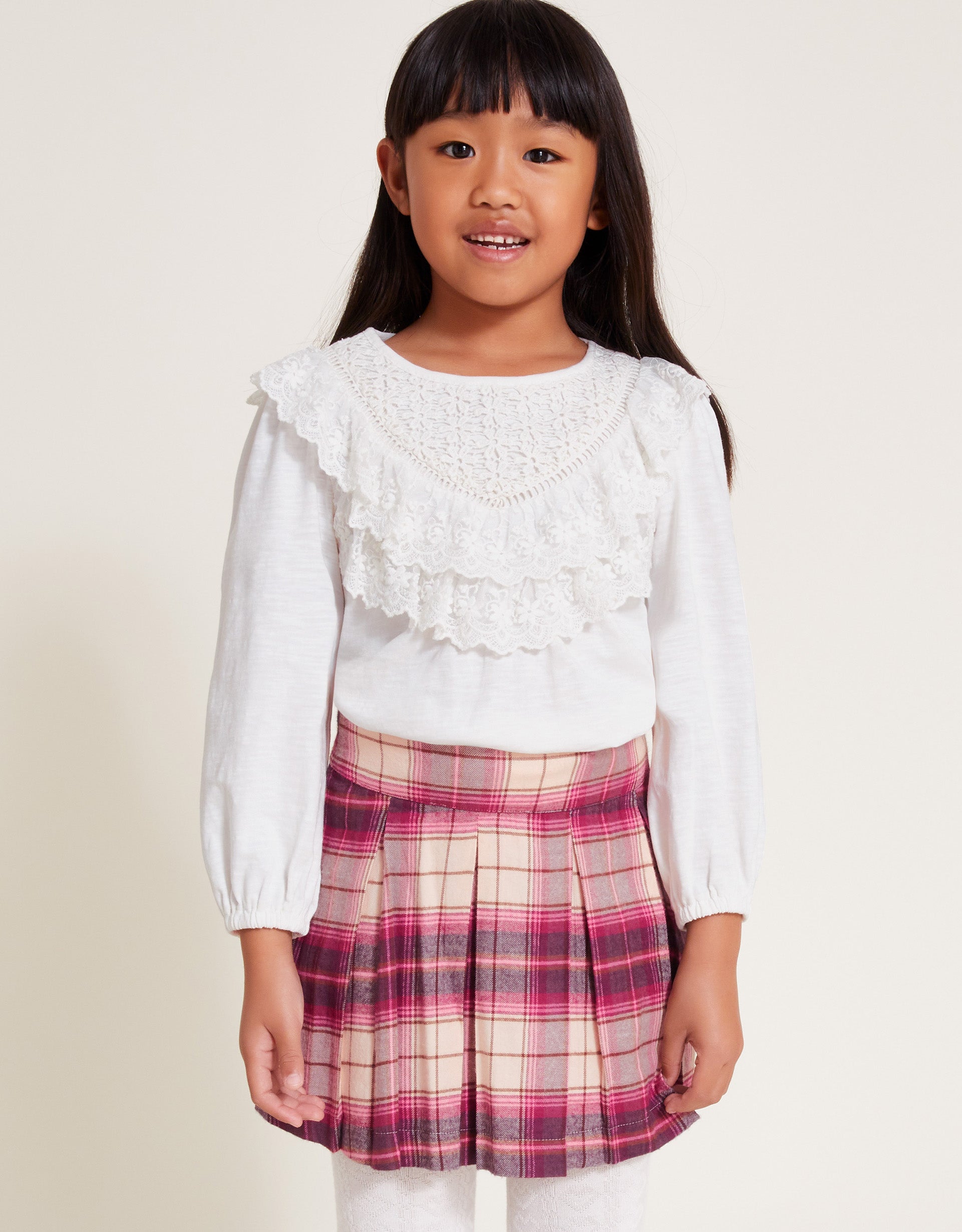 SUKNJA - SEW CHECK SKORT