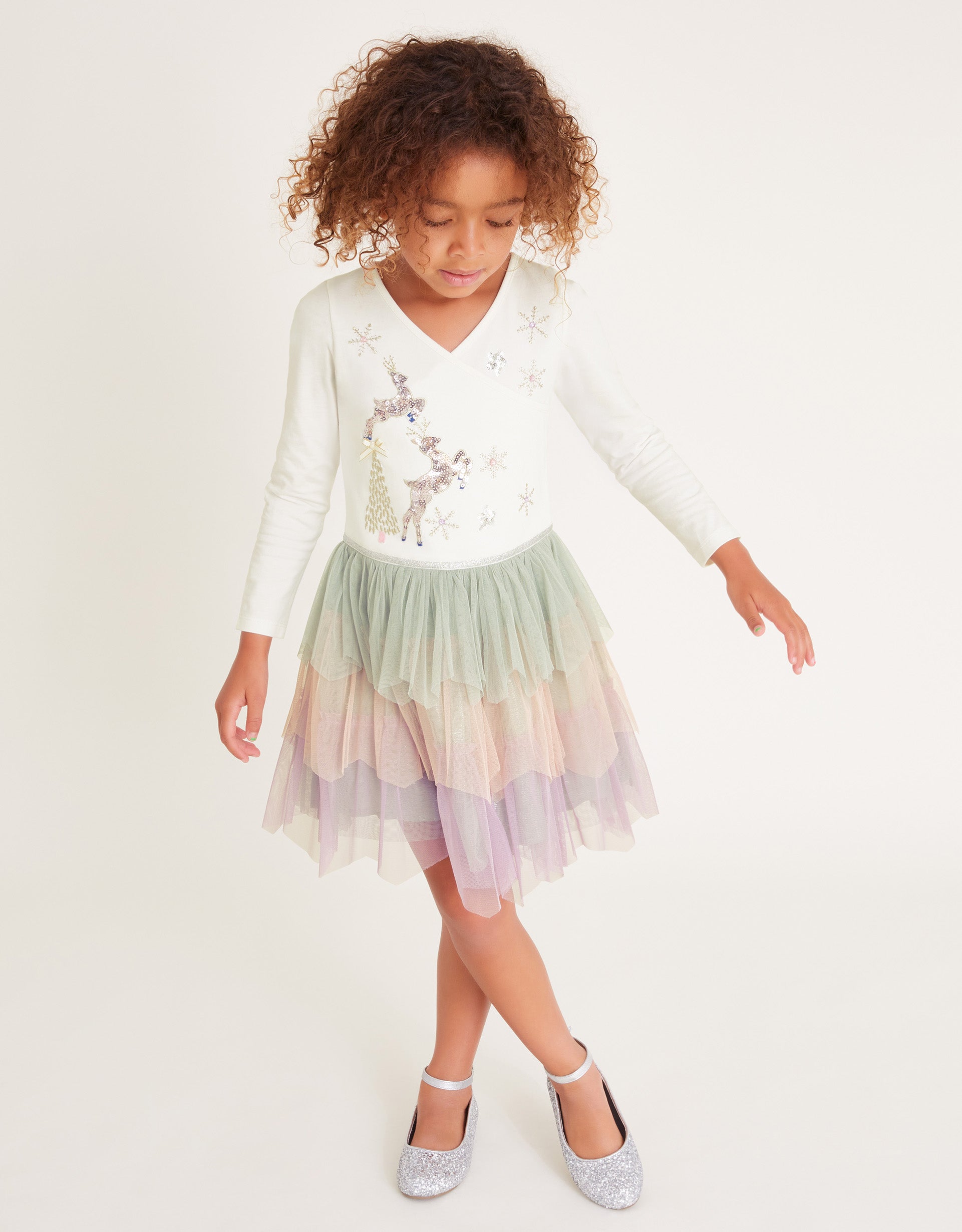 HALJINA - XMAS SCENE DISCO DRESS