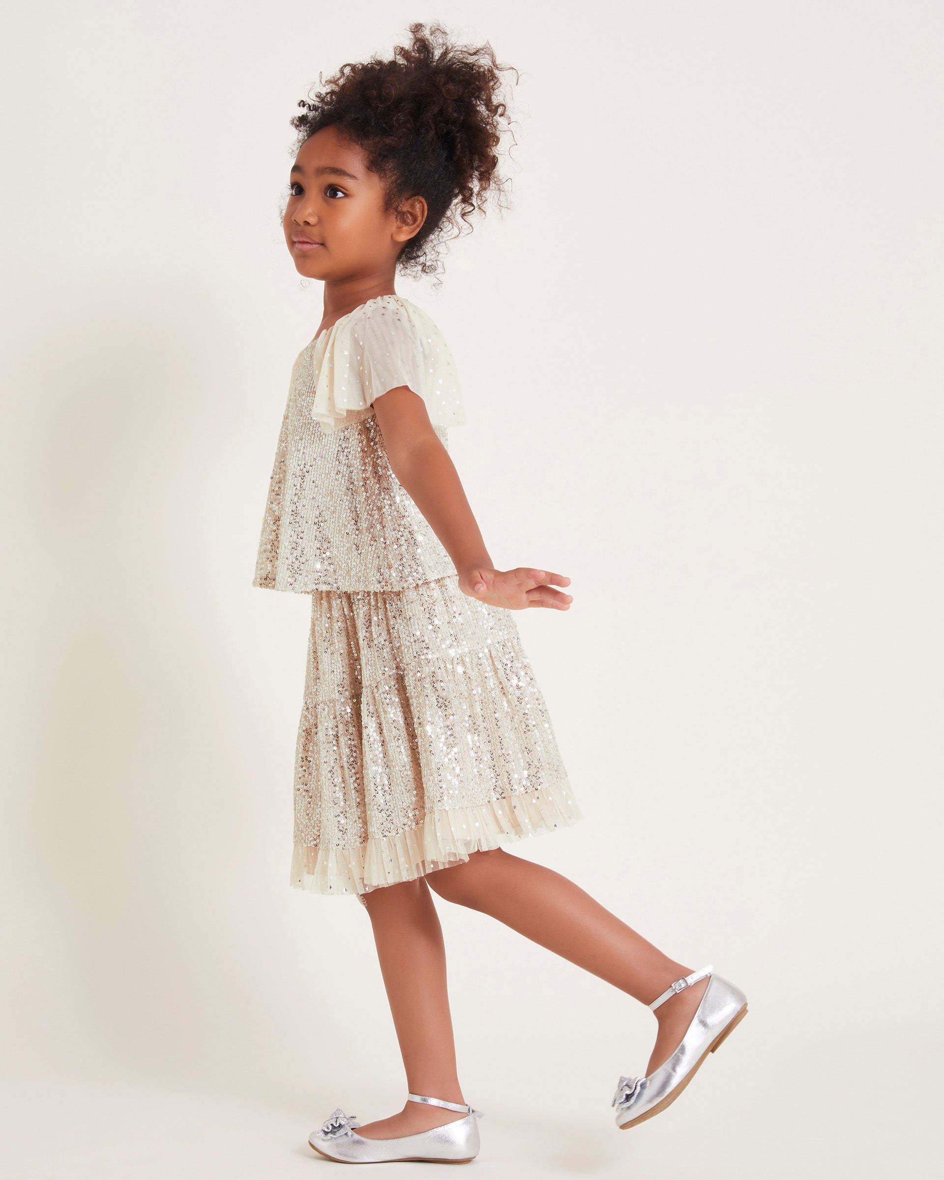 SUKNJA - ADELE SEQUIN SKIRT