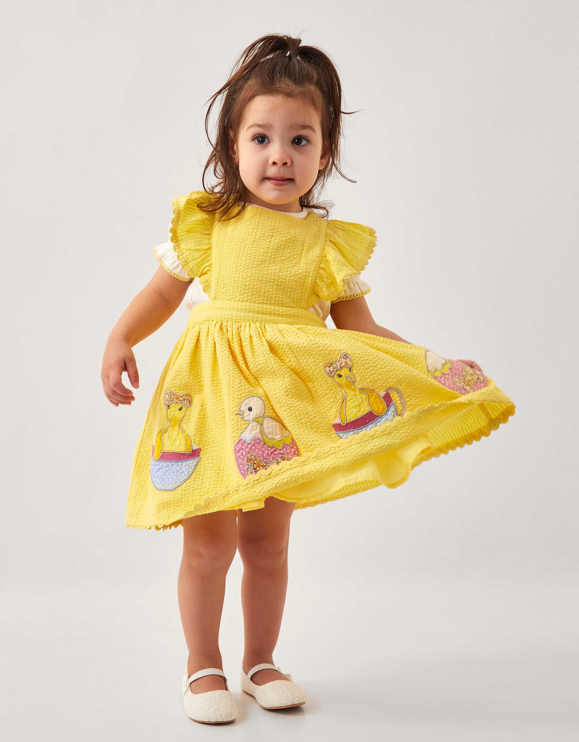 HALJINA - BABY DUCKIE APPLIQUE PINN