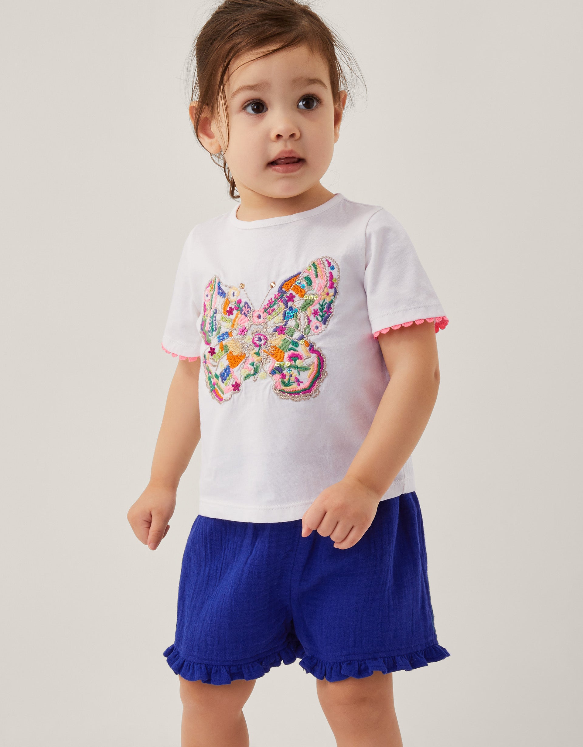 SET - BABY JERSEY BUTTERFLY SET