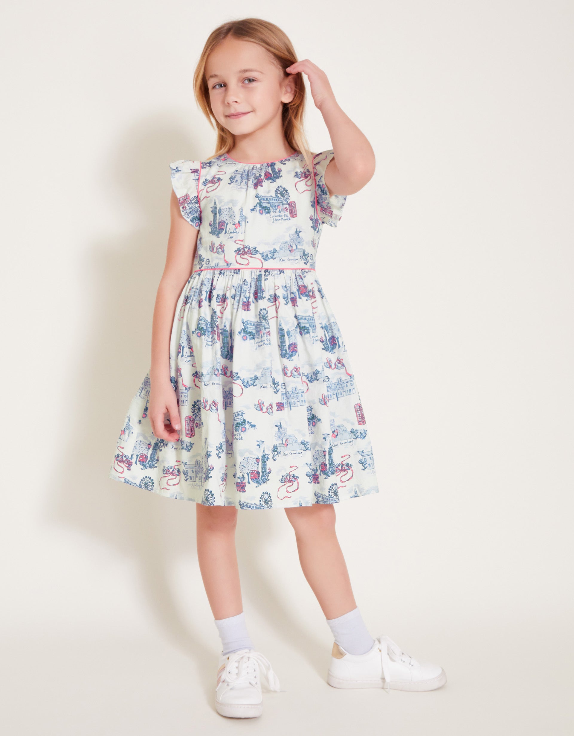 HALJINA - LOVE LONDON PRINT WOVEN