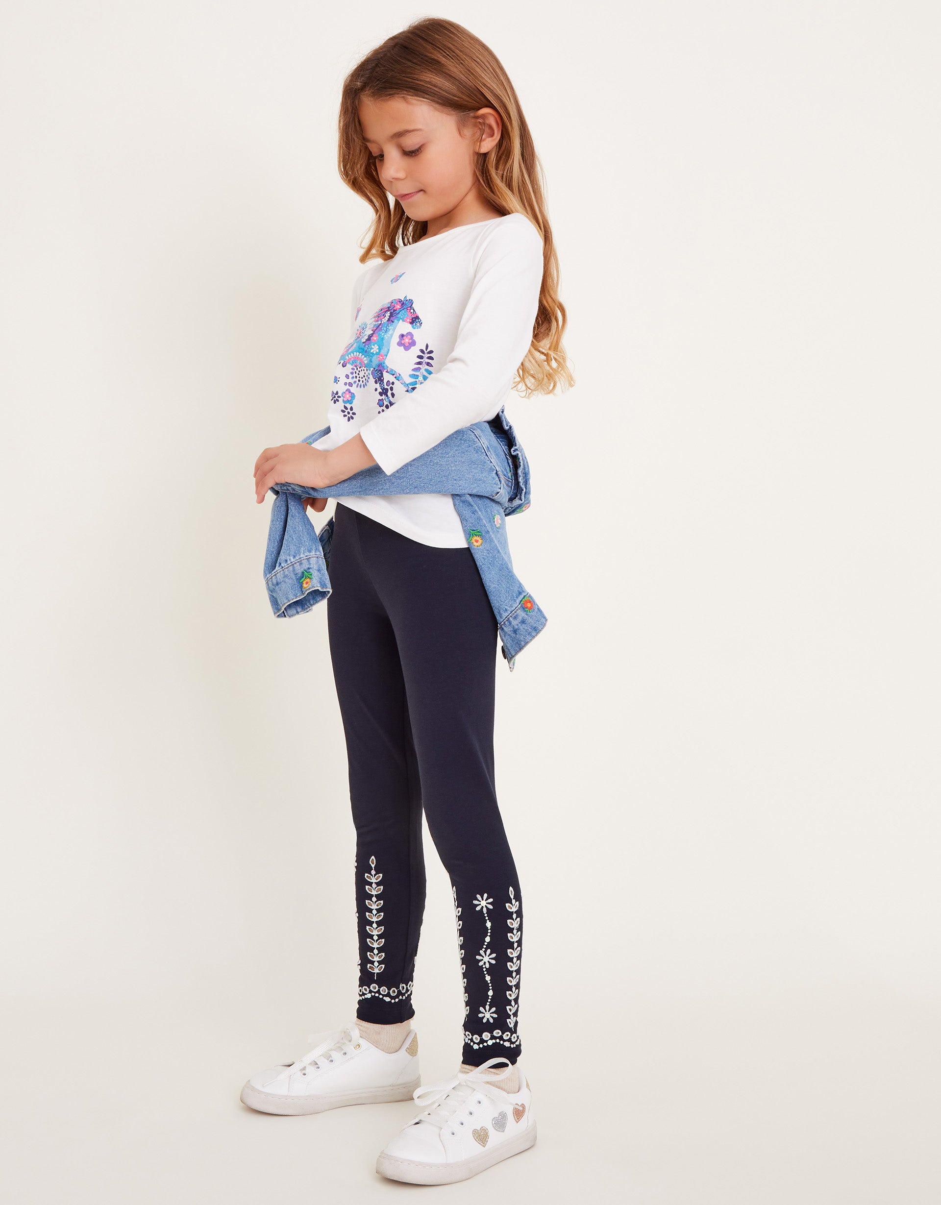HELANKE - BROIDERIE EMB LEGGING