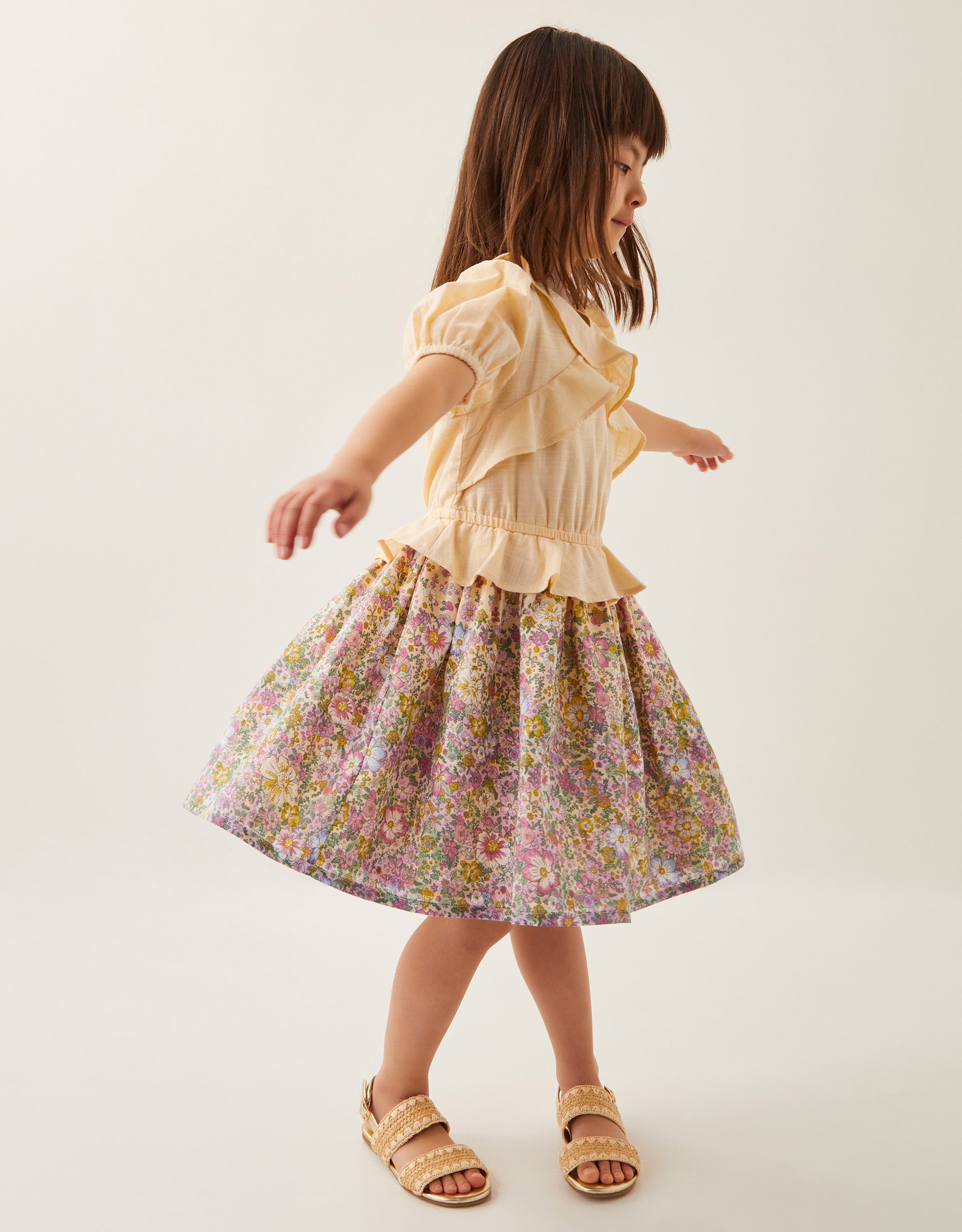 HALJINA - LINEN MEADOW DRESS
