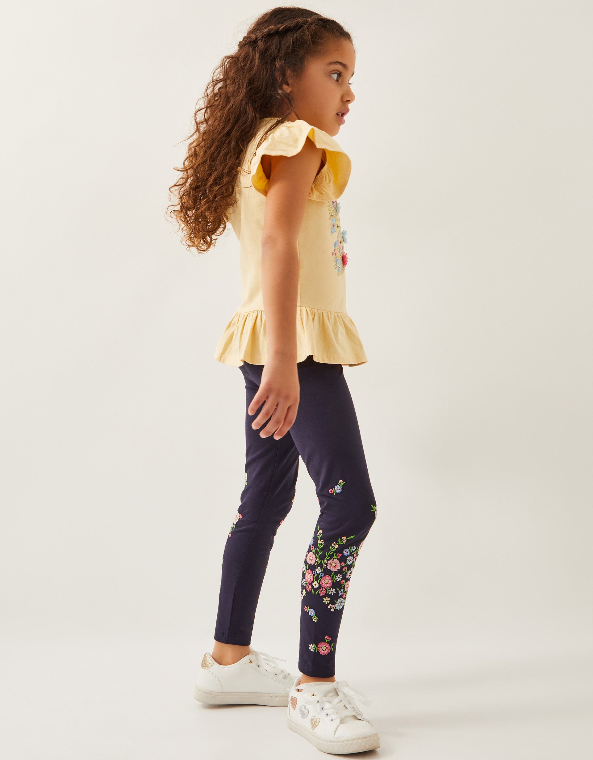 HELANKE - EMB BUTTERFLY LEGGING