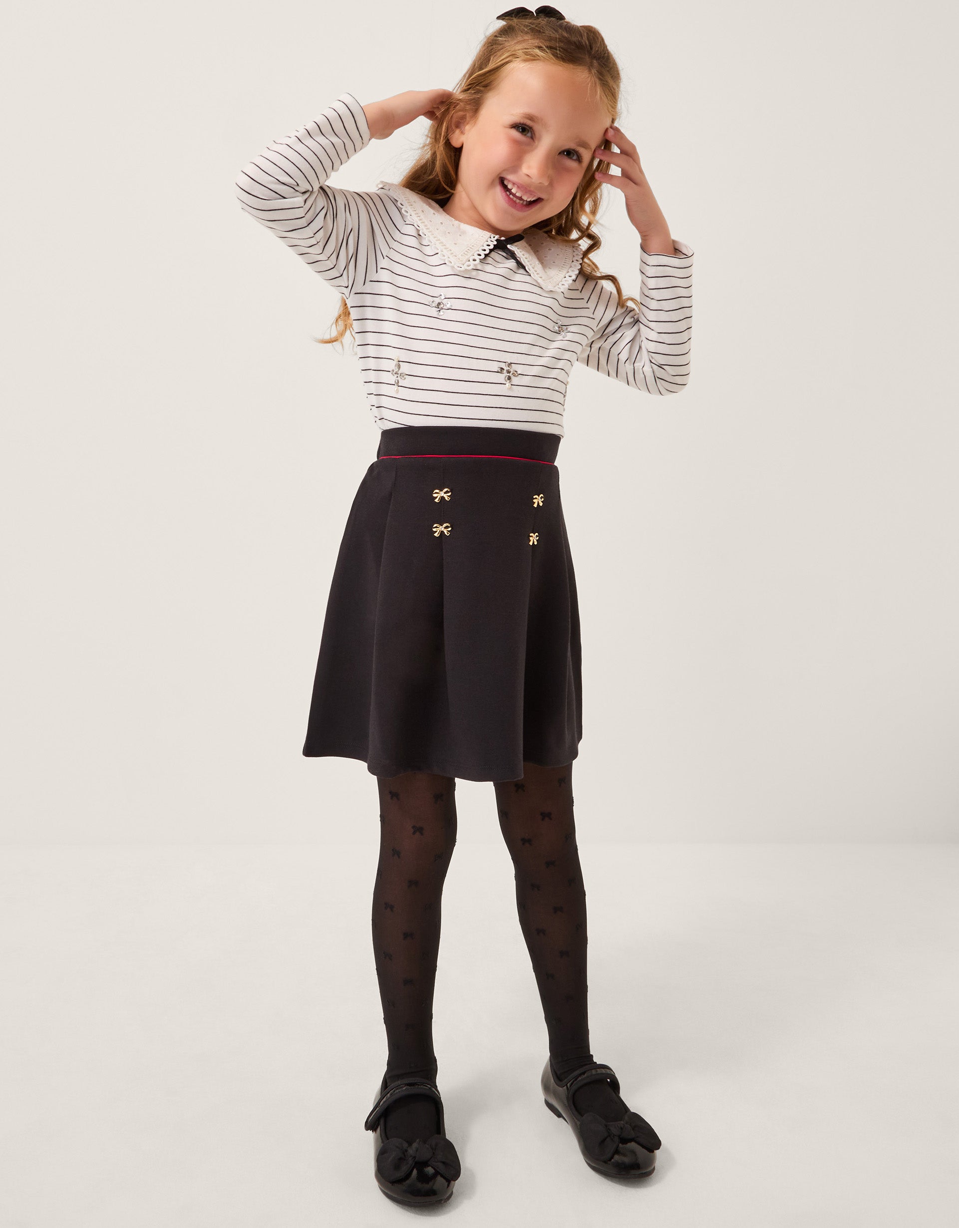 SUKNJA - BOW PLEAT POINTE SKIRT