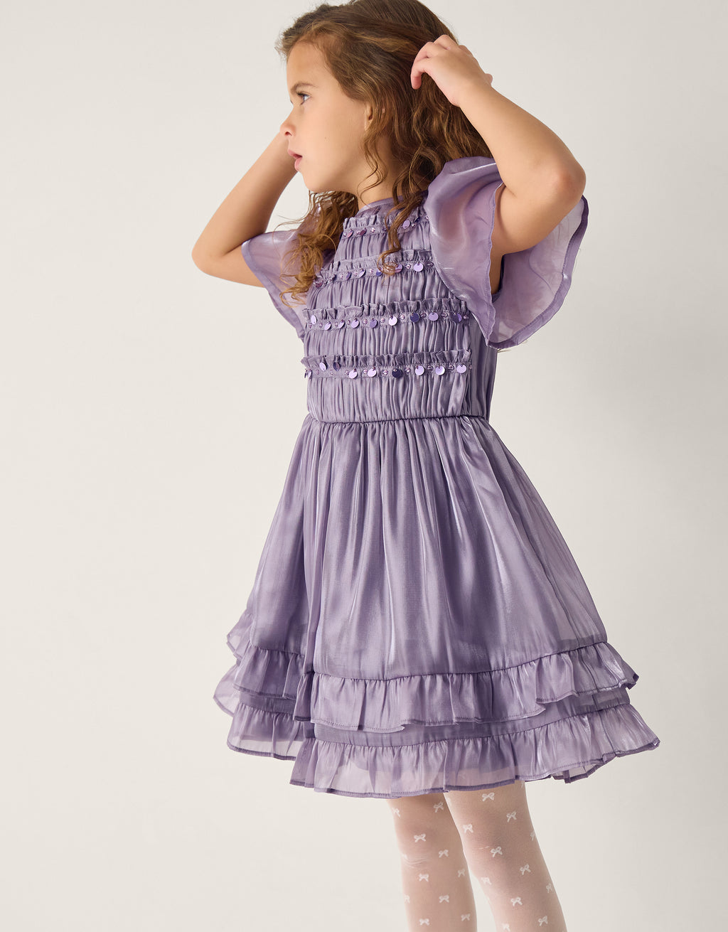 HALJINA - ORGANZA EMBELLISHED DRESS