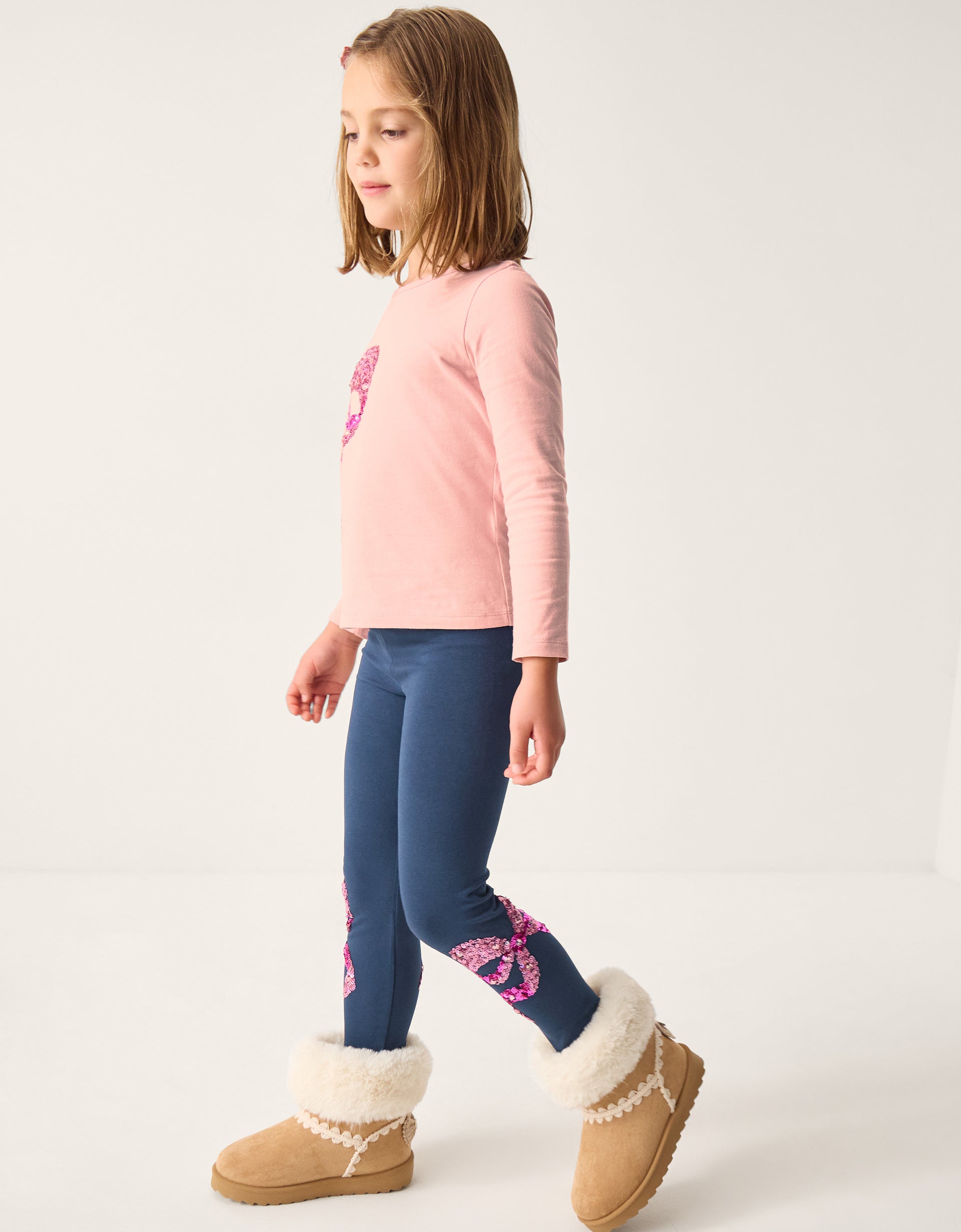 HELANKE - BOW EMBELLISHED LEGGING