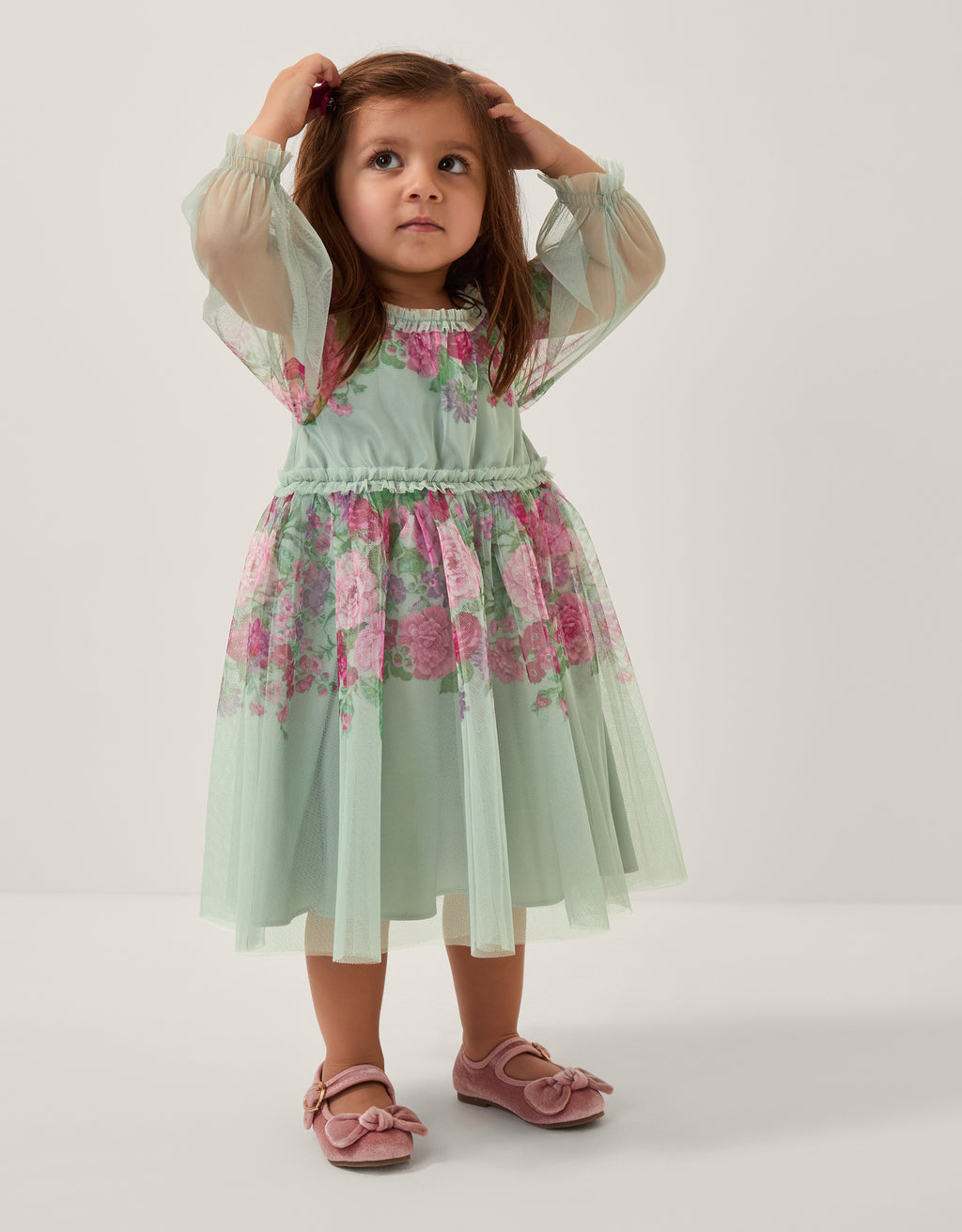 HALJINA - BABY NADIA LS PLACED ROSE