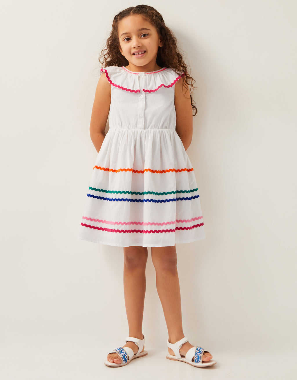 HALJINA - PARADISO WHITE RIC RACK D