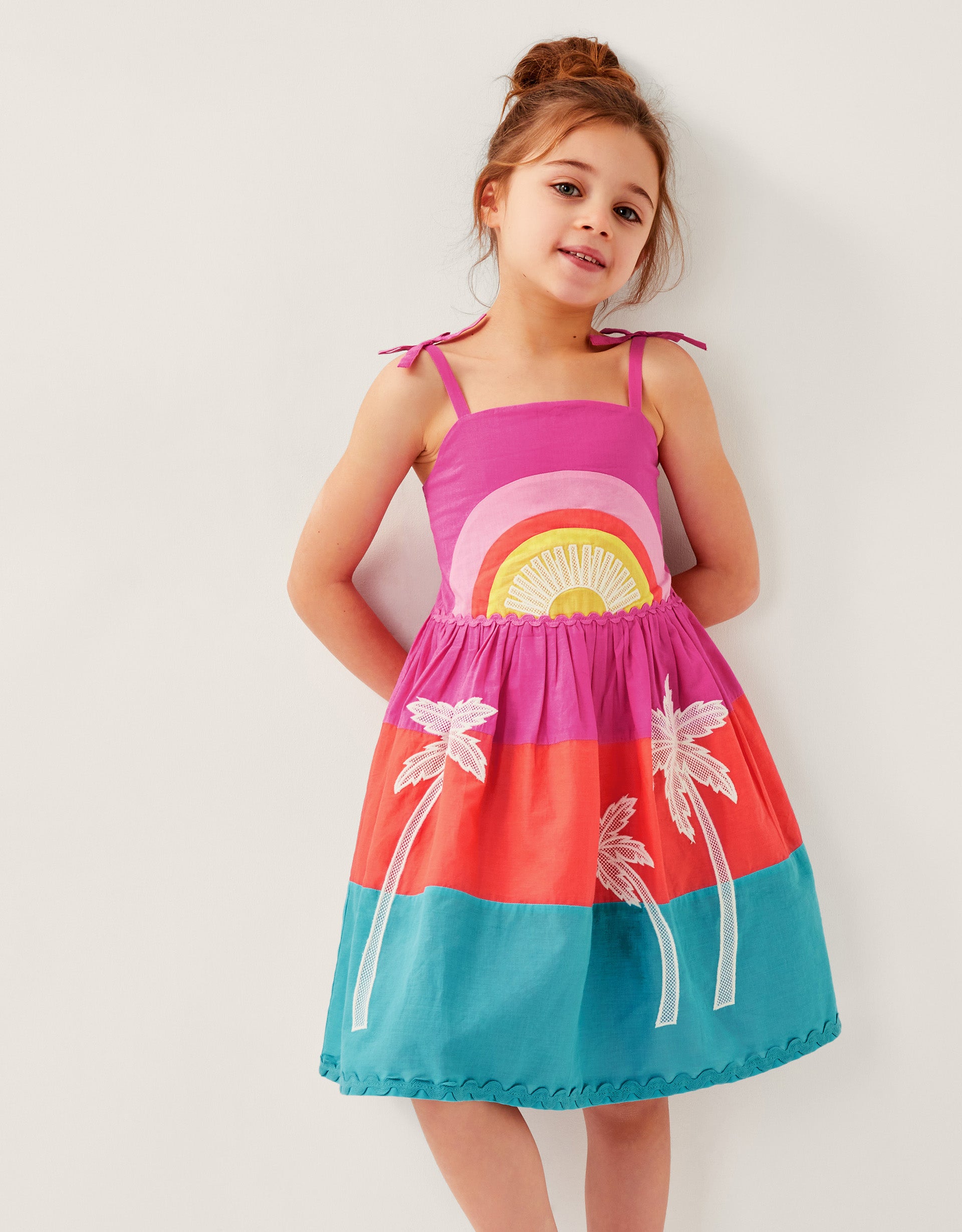 HALJINA - SUNSET APPLIQUE COTTON DR