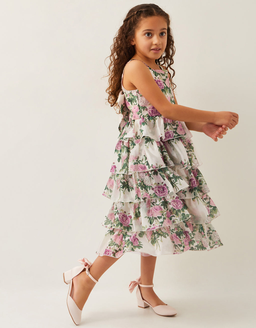 HALJINA - RAYE ROSES ORGANZA RUFFLE