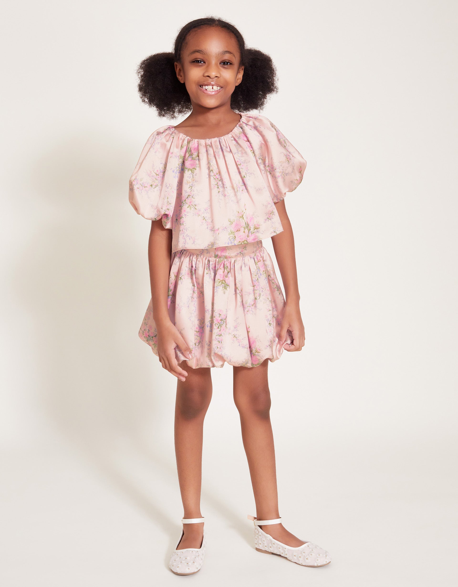 SUKNJA - ESME ROSE SATIN PUFF SKIR