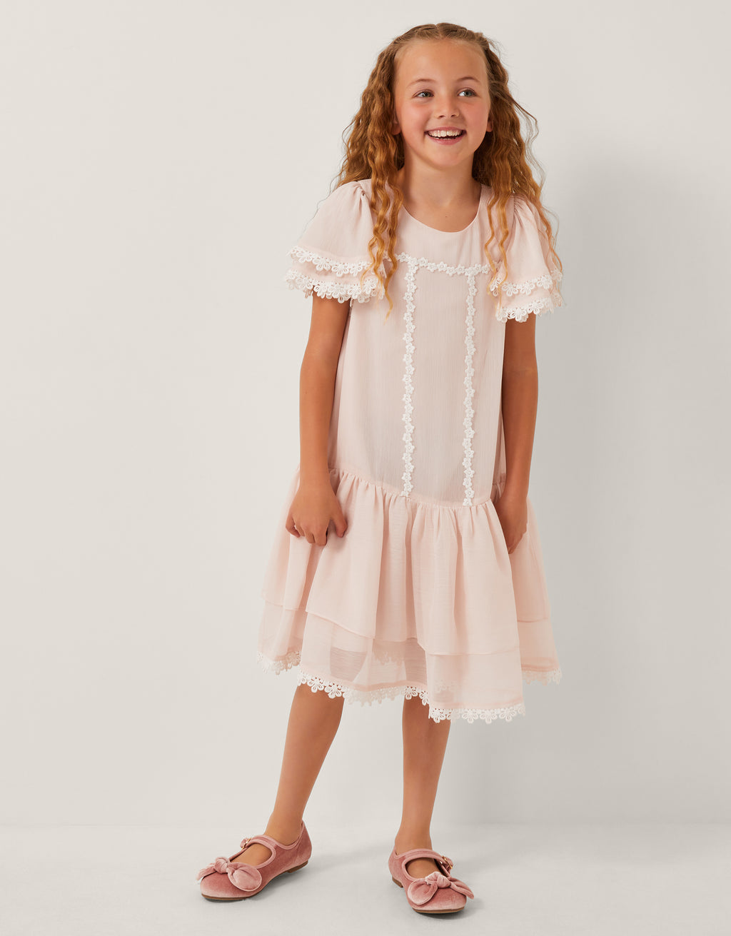 HALJINA - ANTONIA DROP WAIST FLOWER