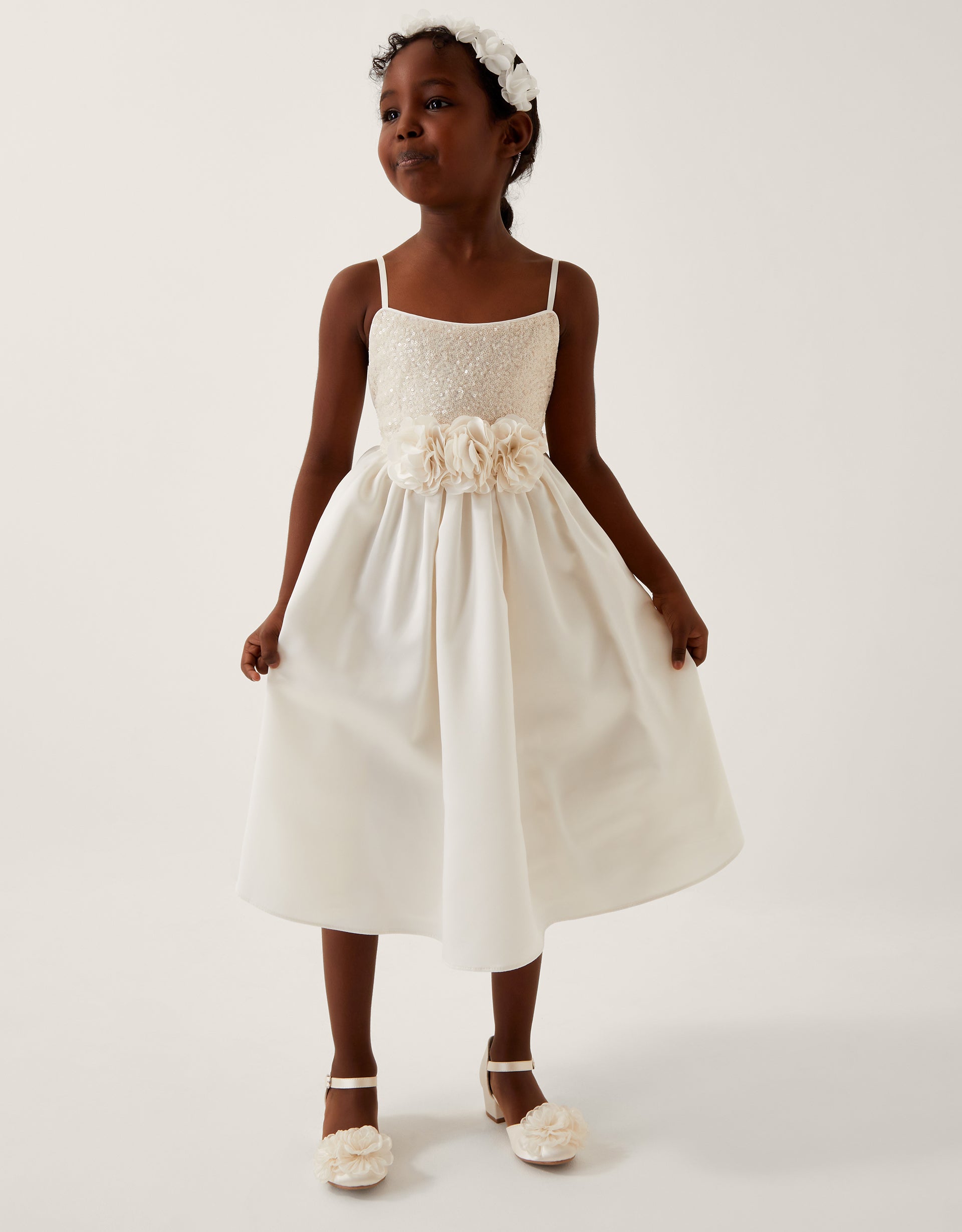 HALJINA - ORELIA SATIN DRESS