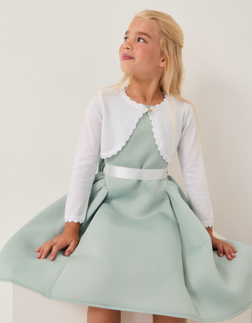 BOLERO - BOW BUTTON MAEVE CARDI
