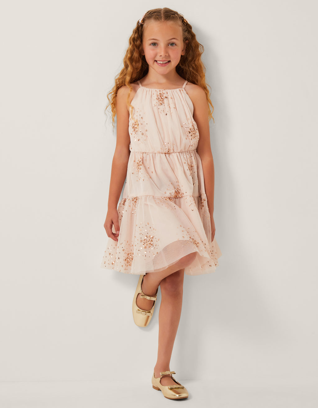 HALJINA - TILLY SCATTER SEQUIN DRES