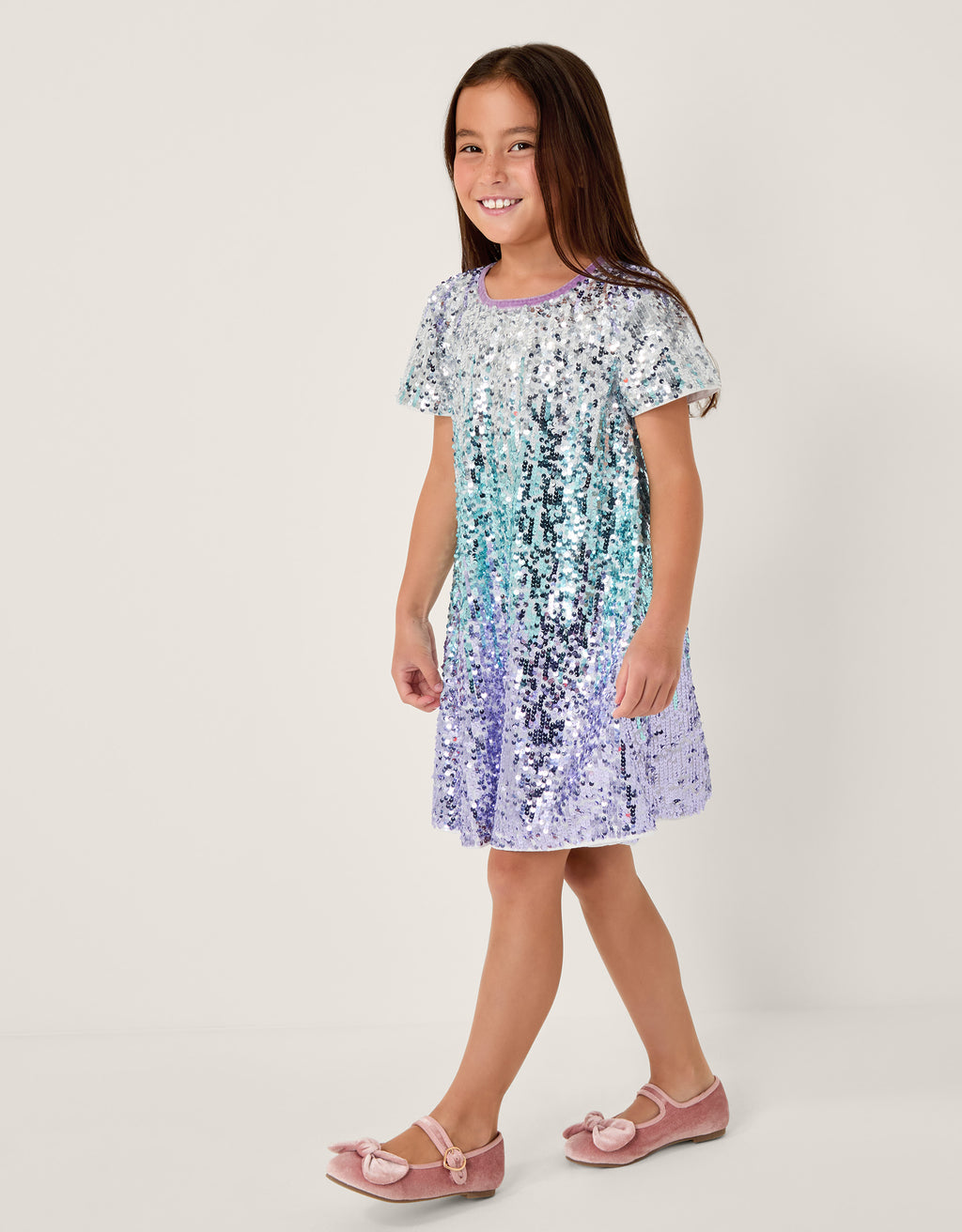 HALJINA - MERMAID SEQUIN OMBRE DRES