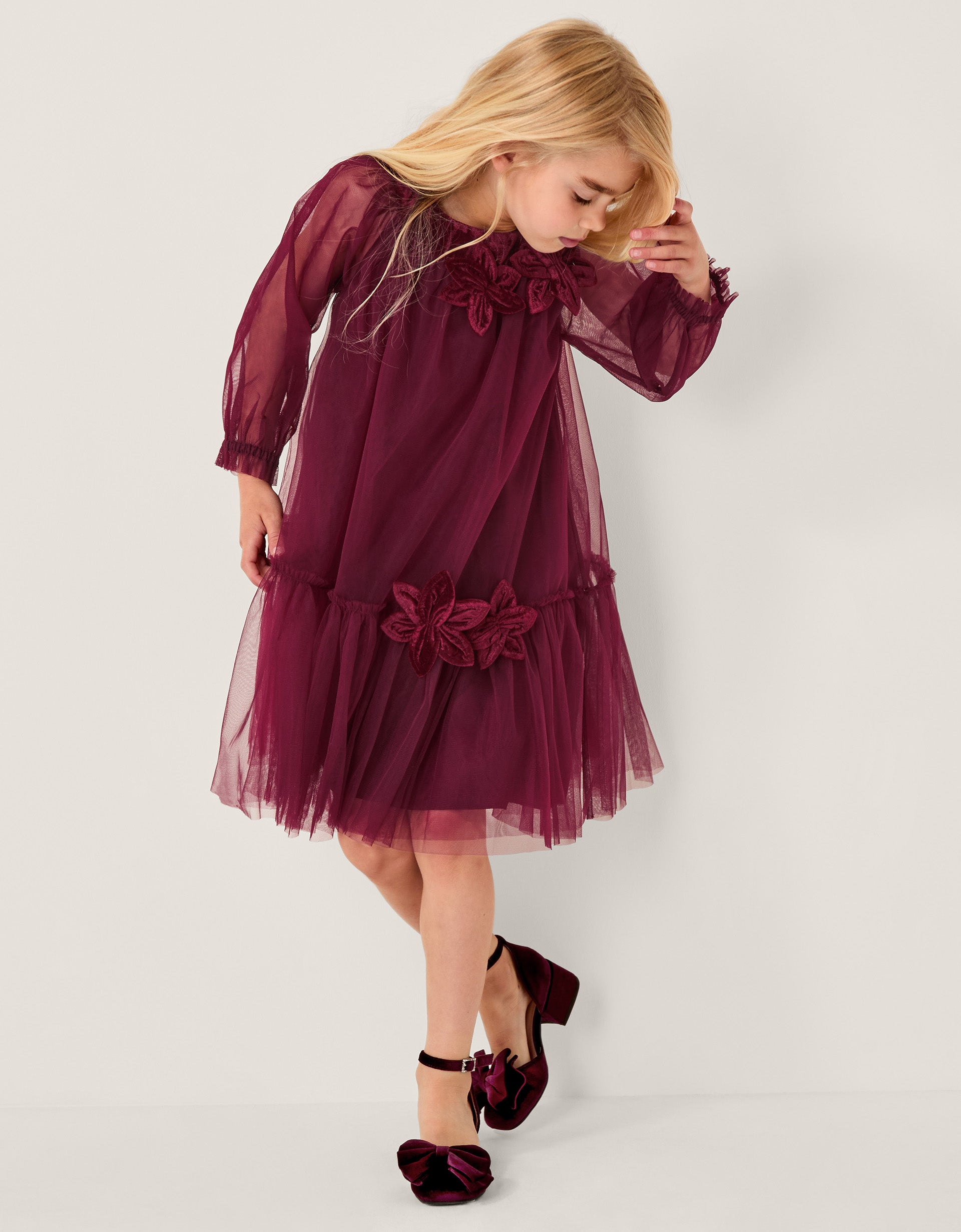 HALJINA - NAINA VELVET TULLE SWING